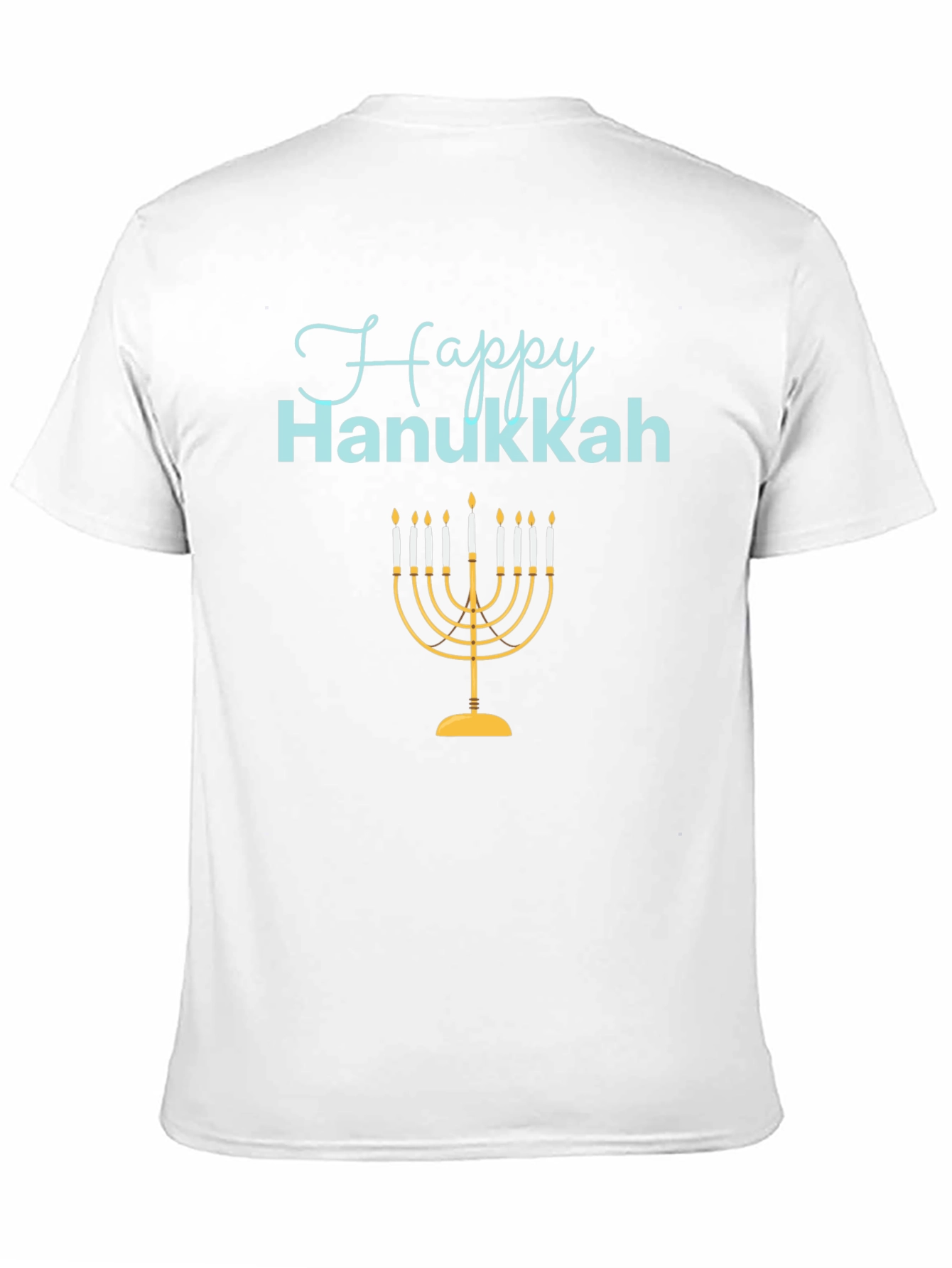 Happy Hanukkah Menorah T-Shirt