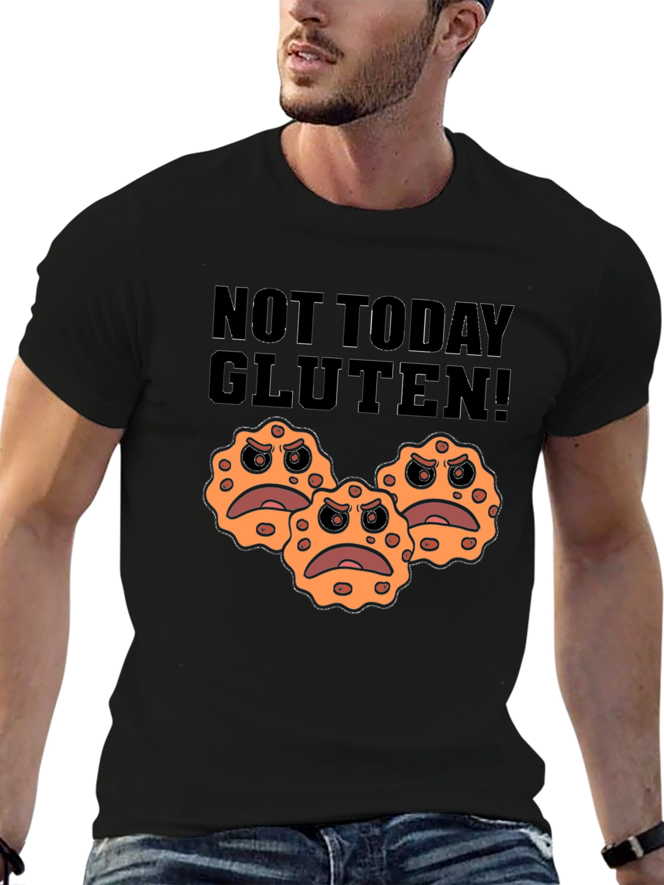 Not Today Gluten! Graphic T-Shirt