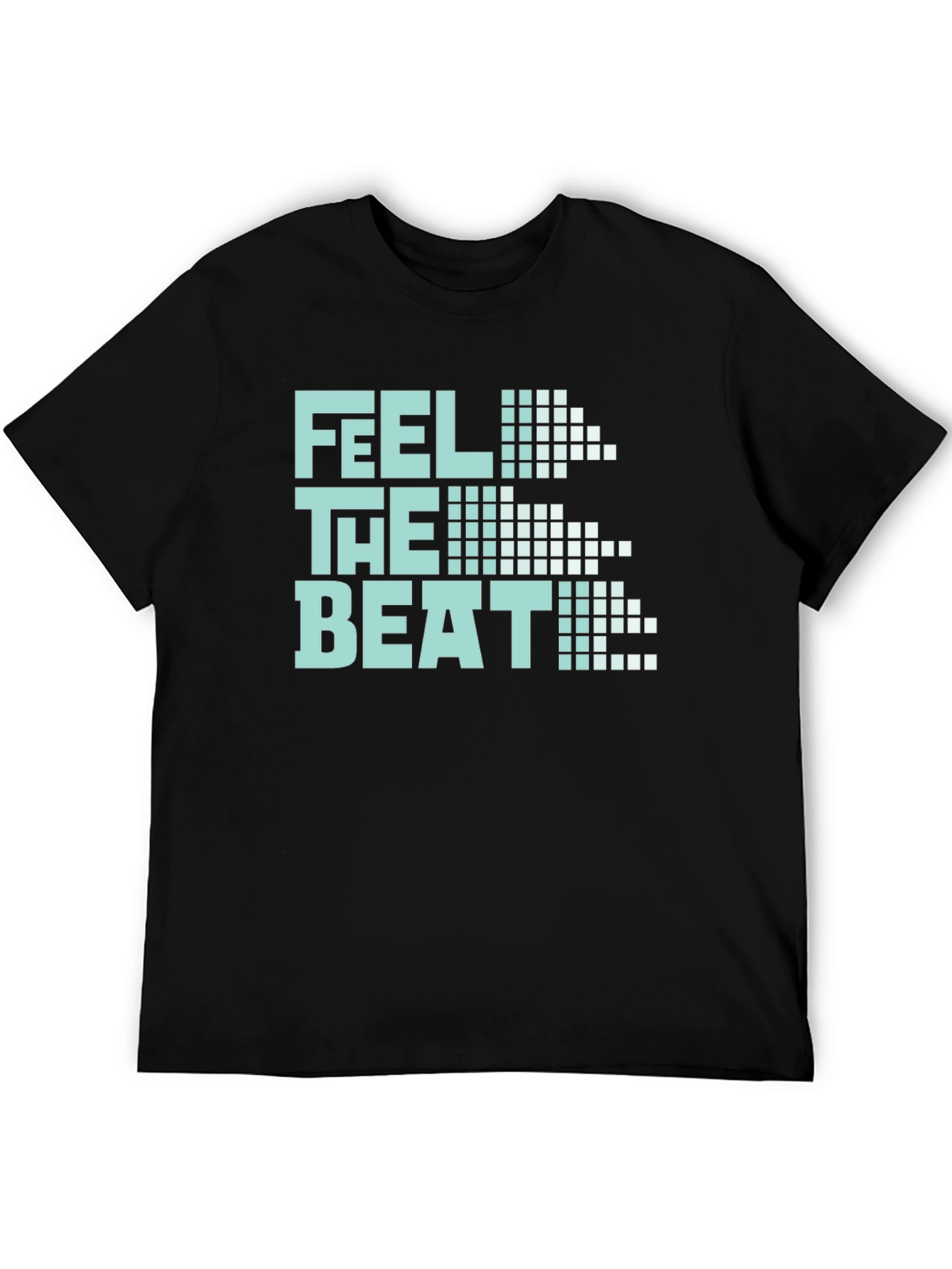 Feel The Beat Graphic Tee - Music Lover Shirt