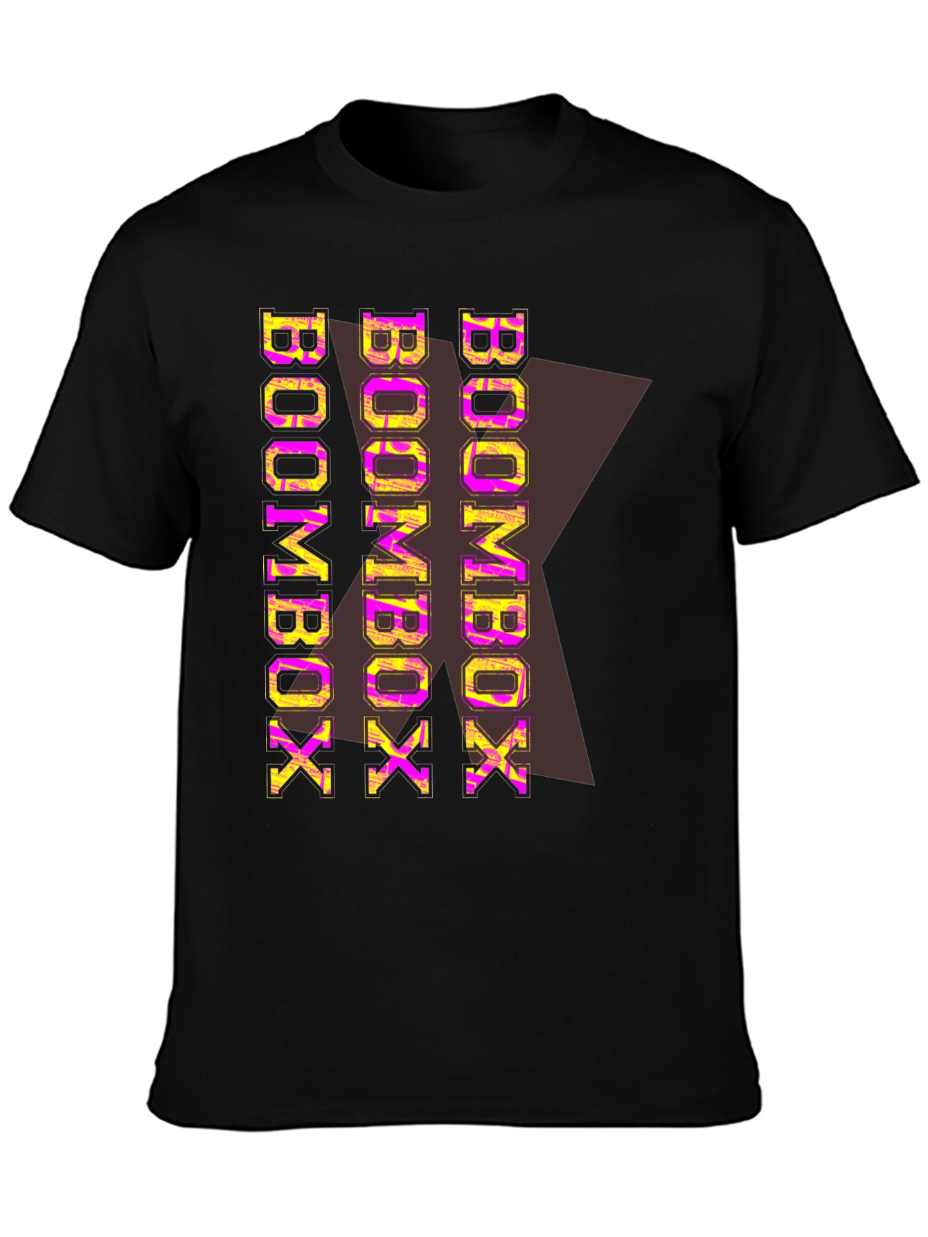 Boombox Graphic Print Mens T-Shirt