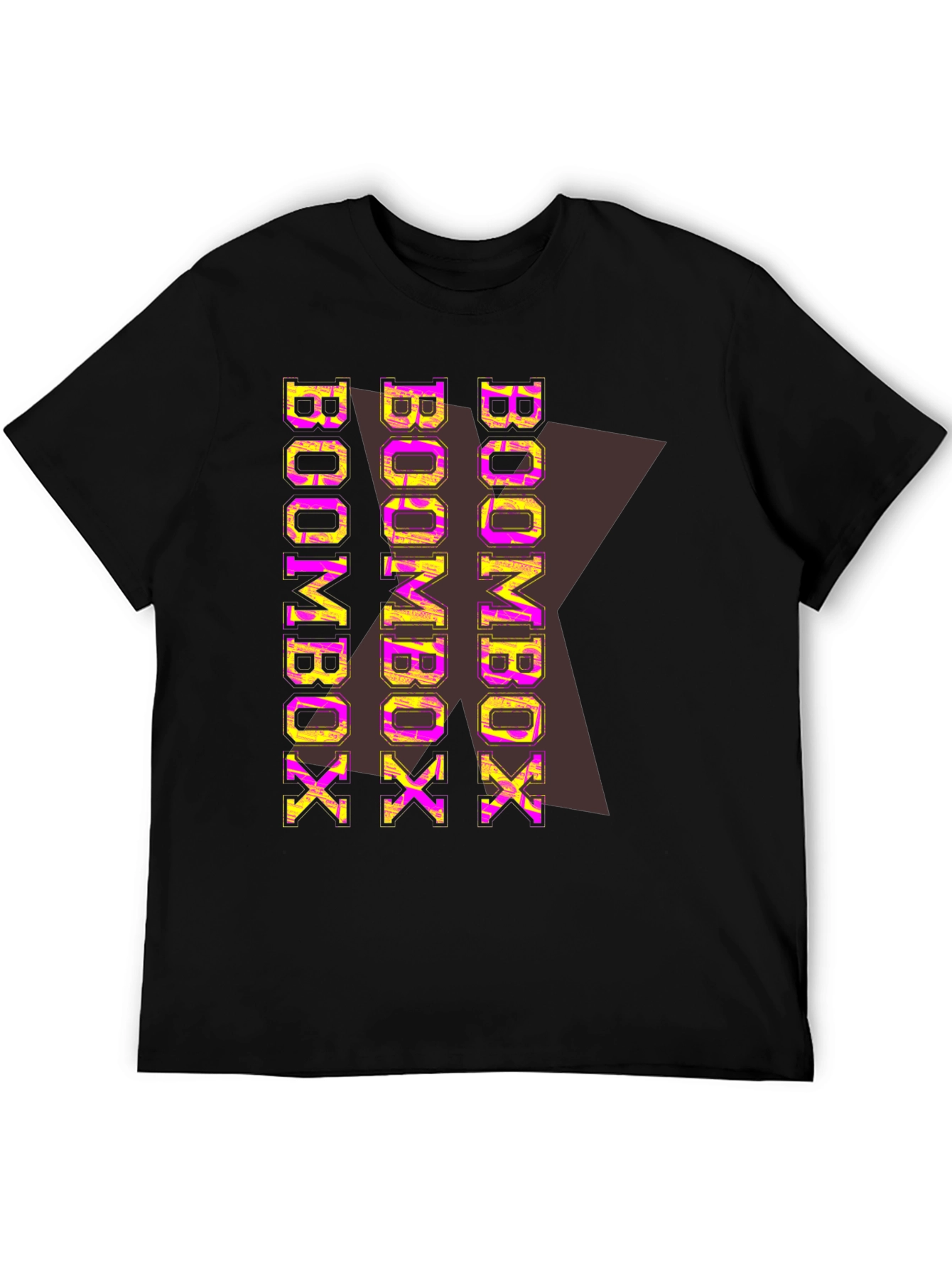 Boombox Graphic Print Mens T-Shirt