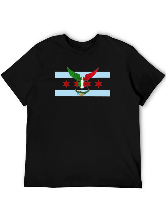 Chicago Italian Flag T-Shirt - Unique Graphic Tee