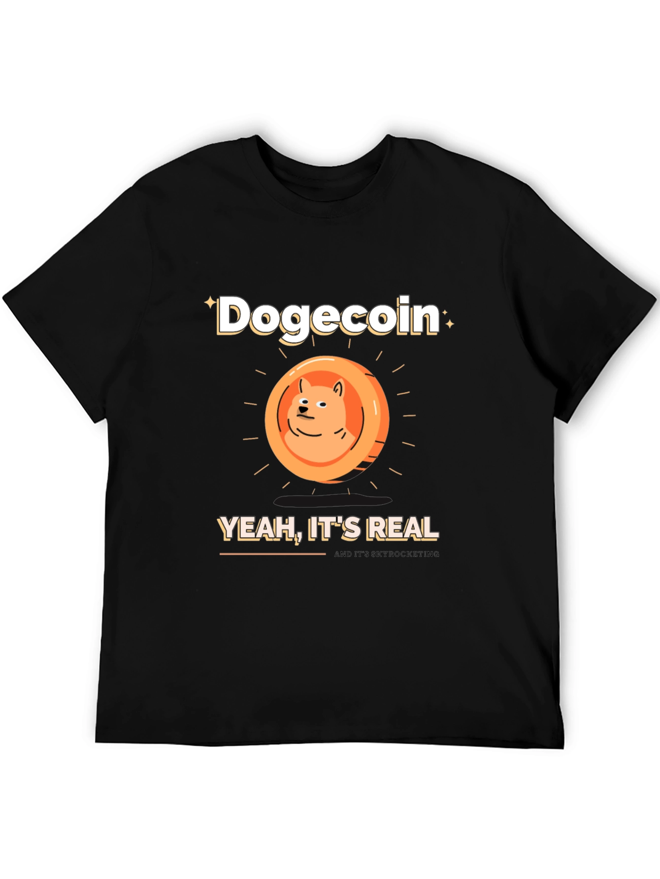 Dogecoin Meme T-Shirt - Yeah Its Real!