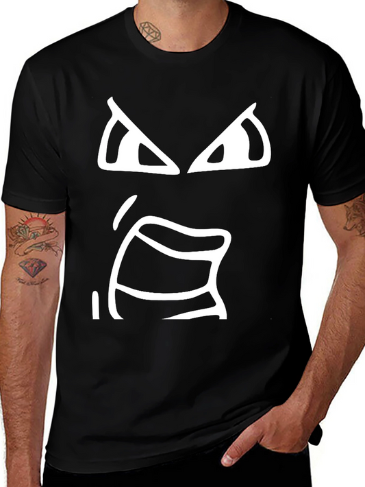 Funny Face Black T-Shirt