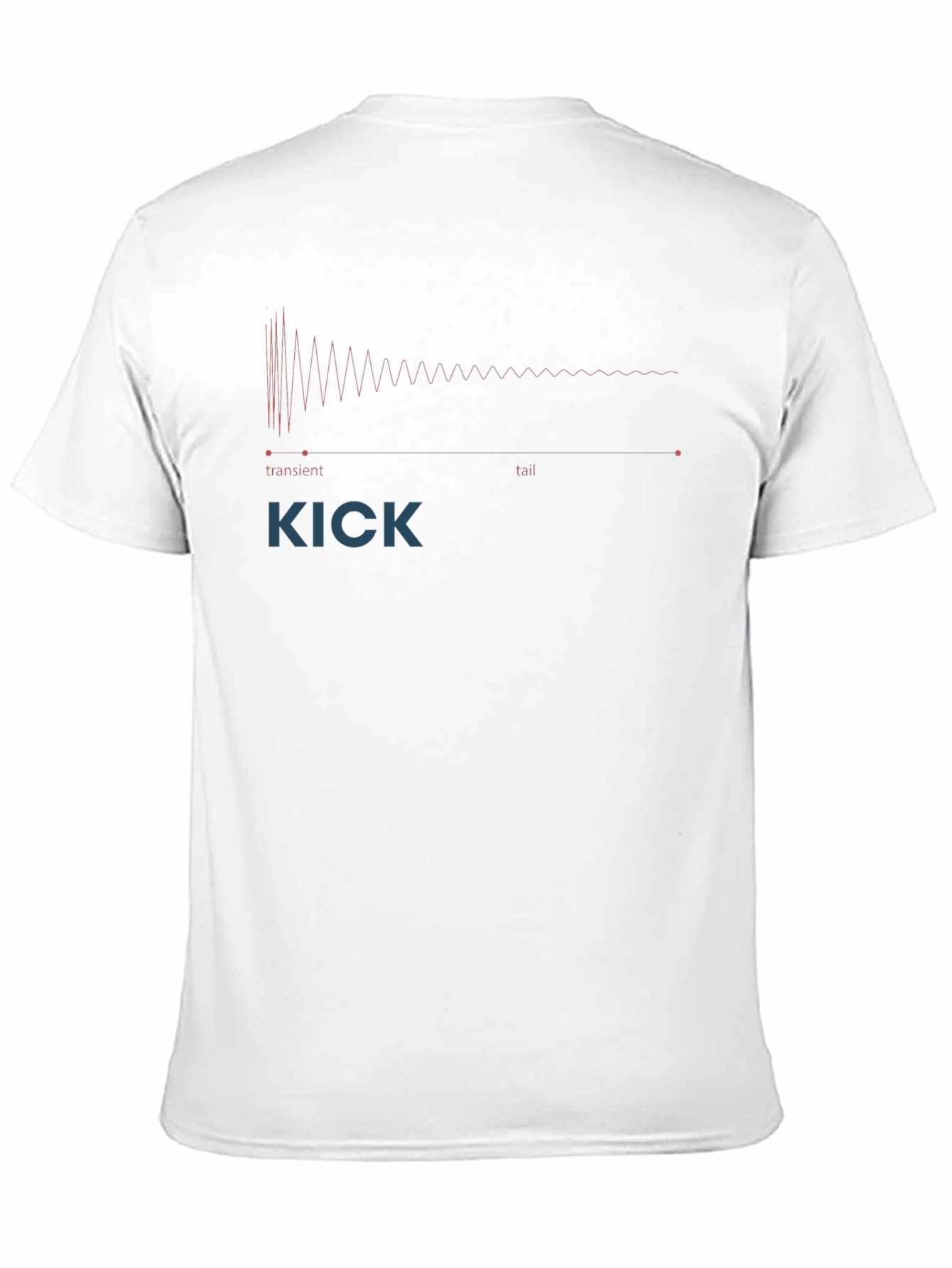 KICK Transient Tail Graphic Tee - Black