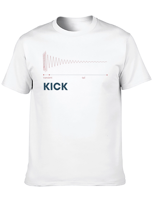 KICK Transient Tail Graphic Tee - Black