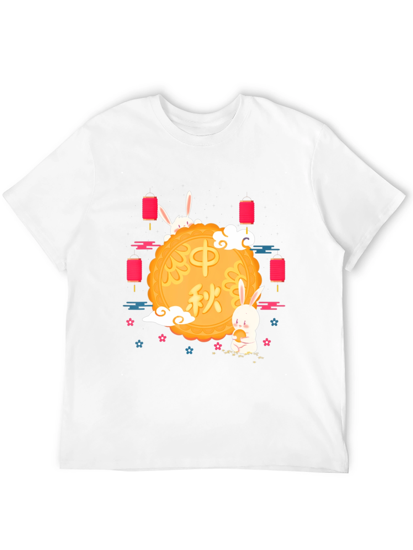 Mid-Autumn Festival Rabbit Graphic Tee