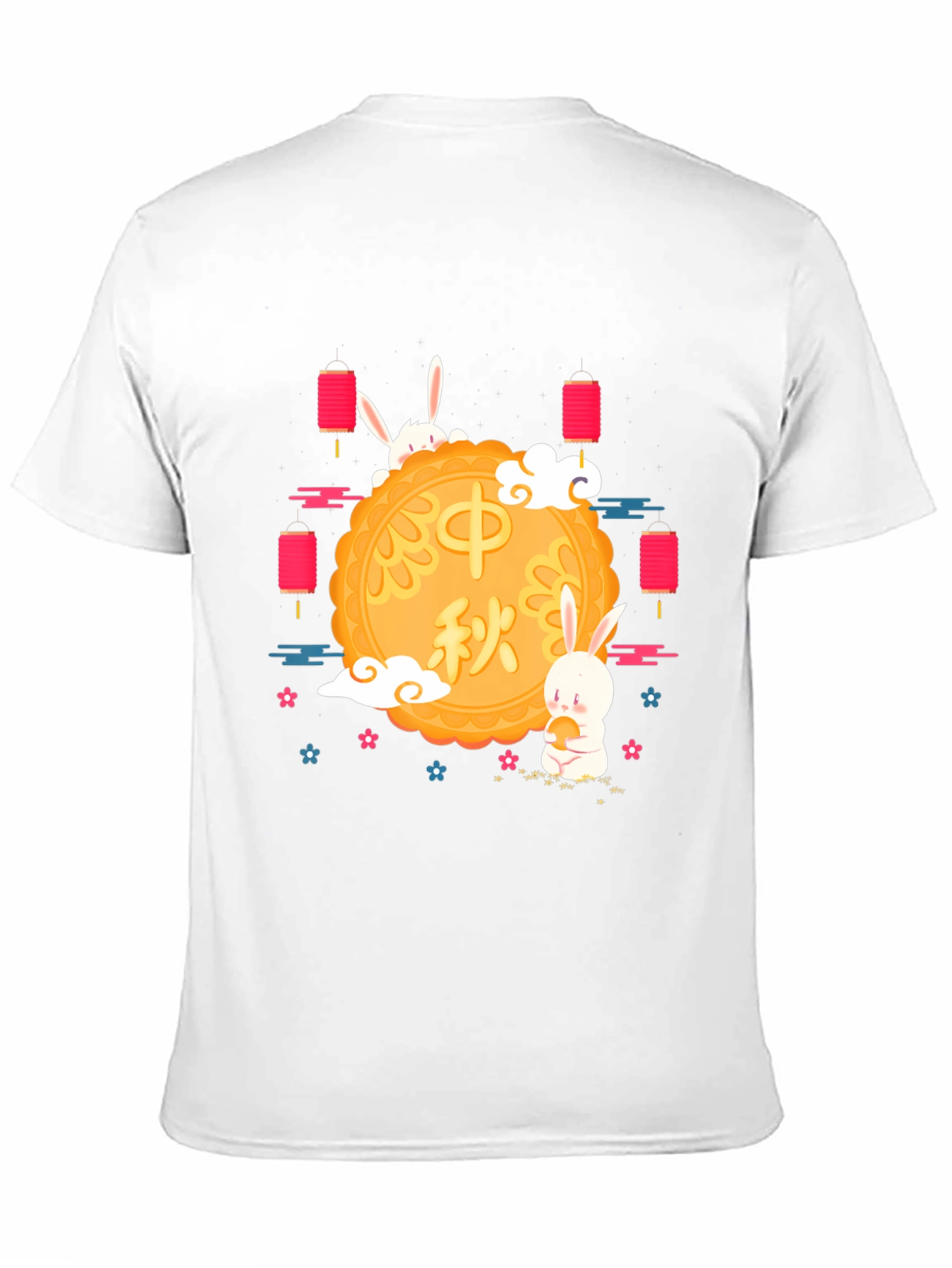 Mid-Autumn Festival Rabbit Graphic Tee