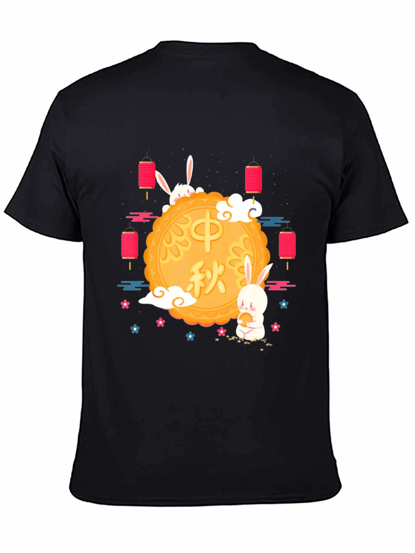Mid-Autumn Festival Rabbit Graphic Tee