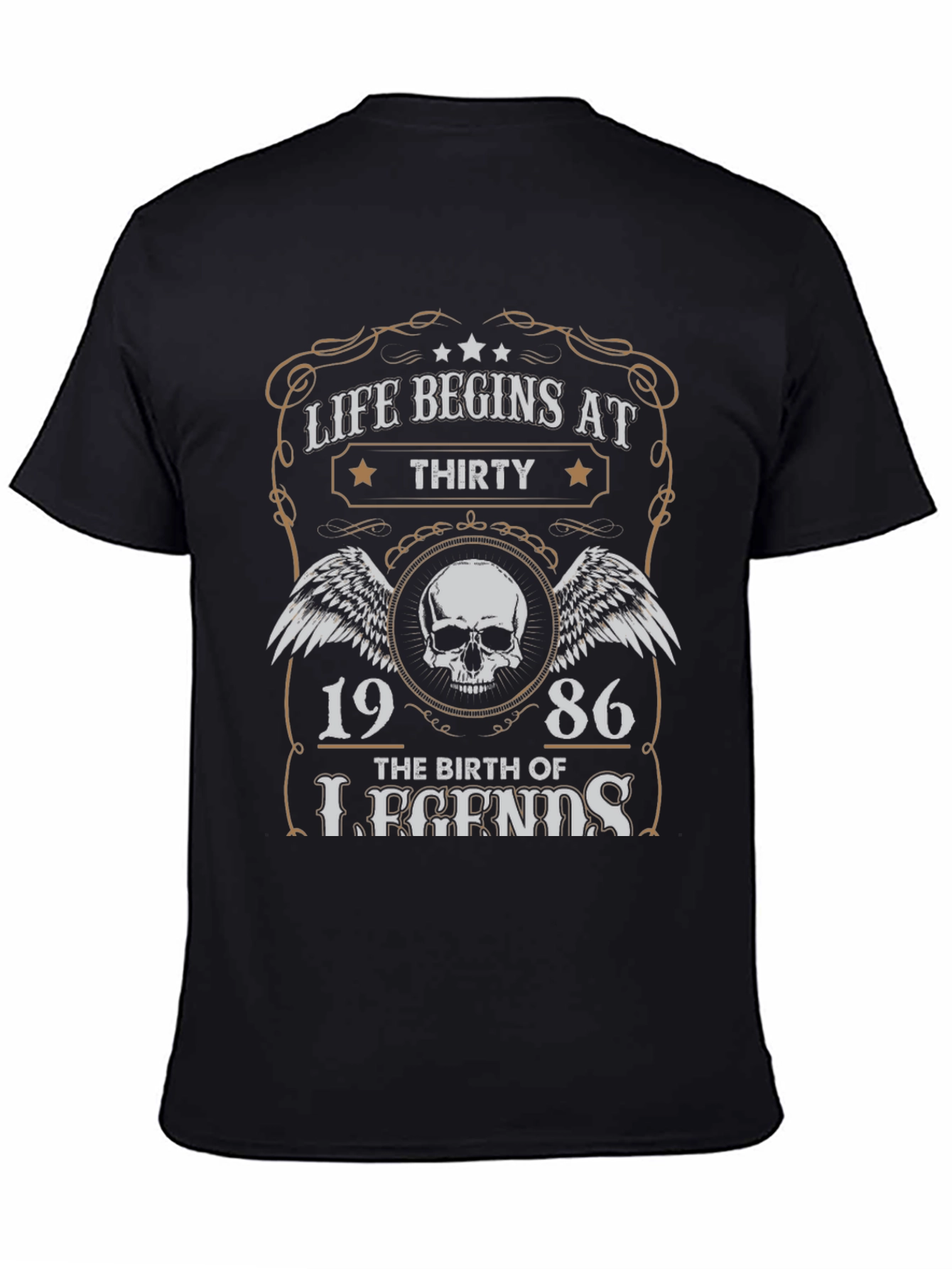 Life Begins At Thirty Birthday T-Shirt