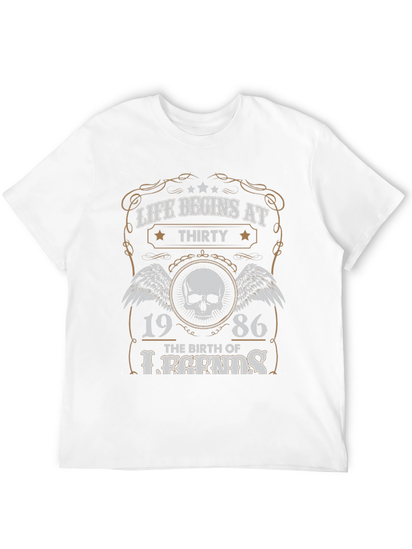 Life Begins At Thirty Birthday T-Shirt