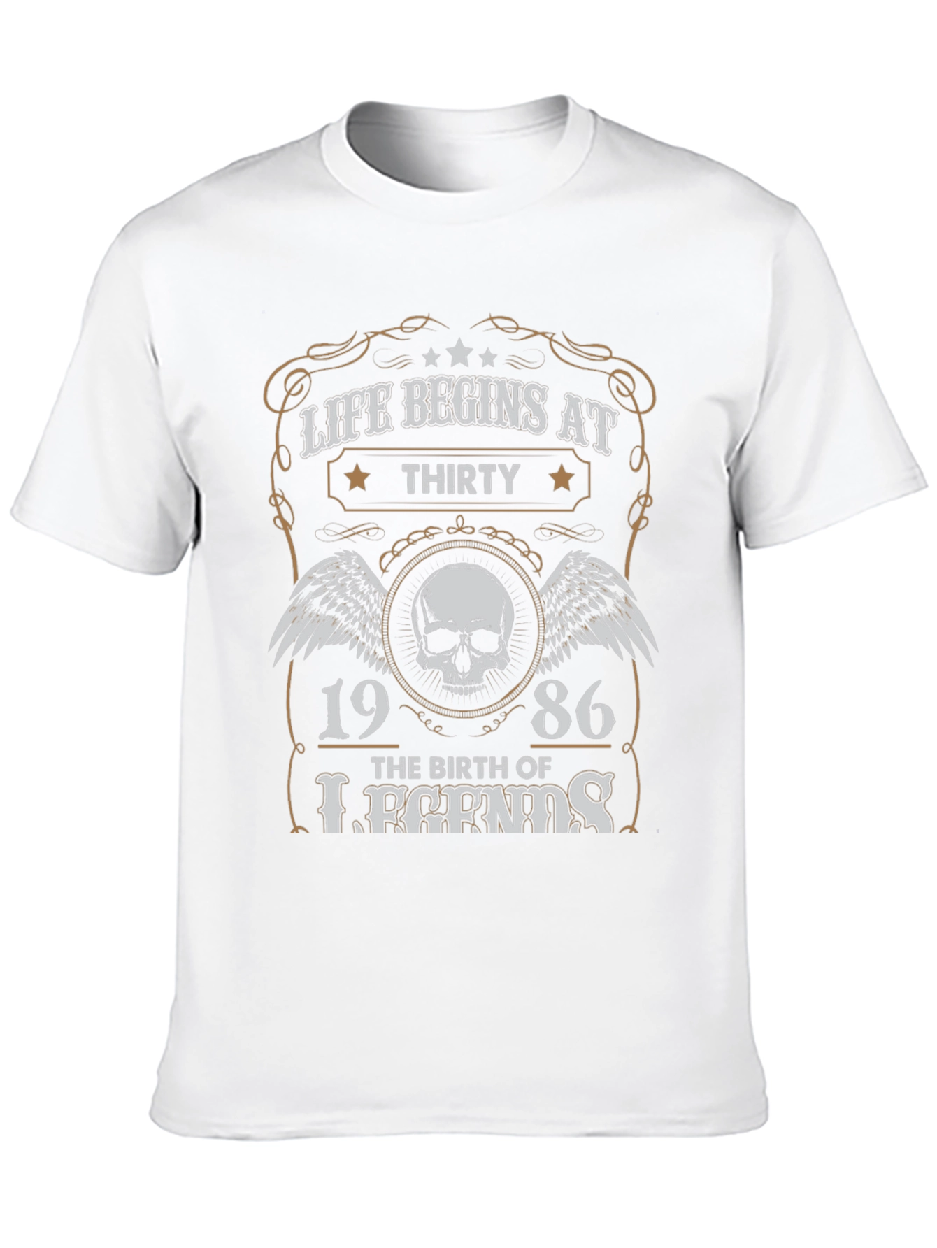 Life Begins At Thirty Birthday T-Shirt