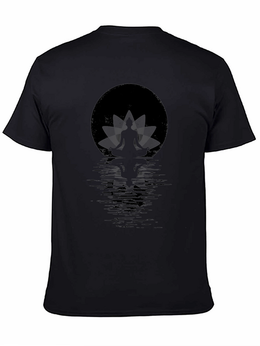 Zen Lotus Silhouette T-Shirt