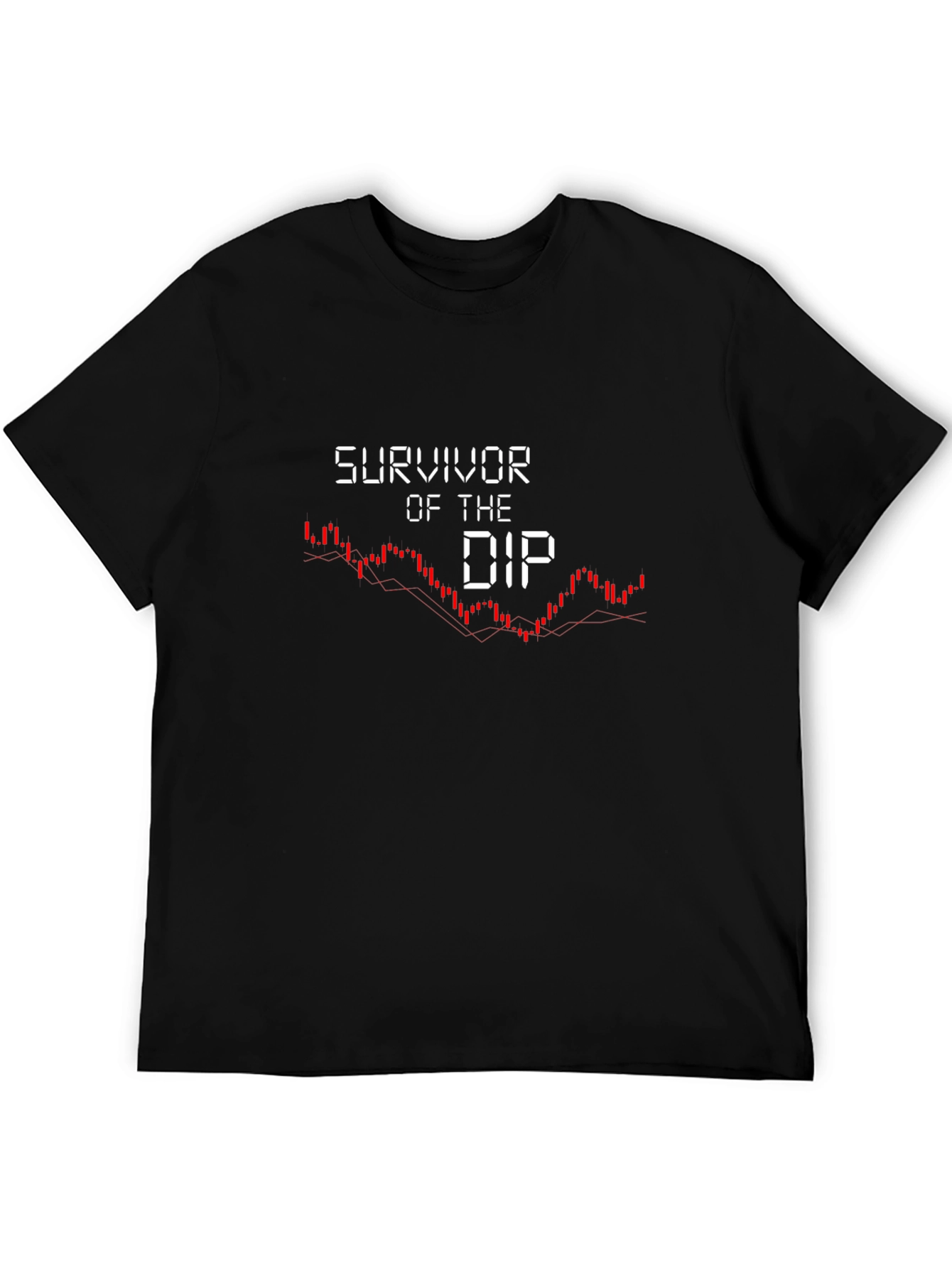 Survivor of the Dip Crypto Investor T-Shirt