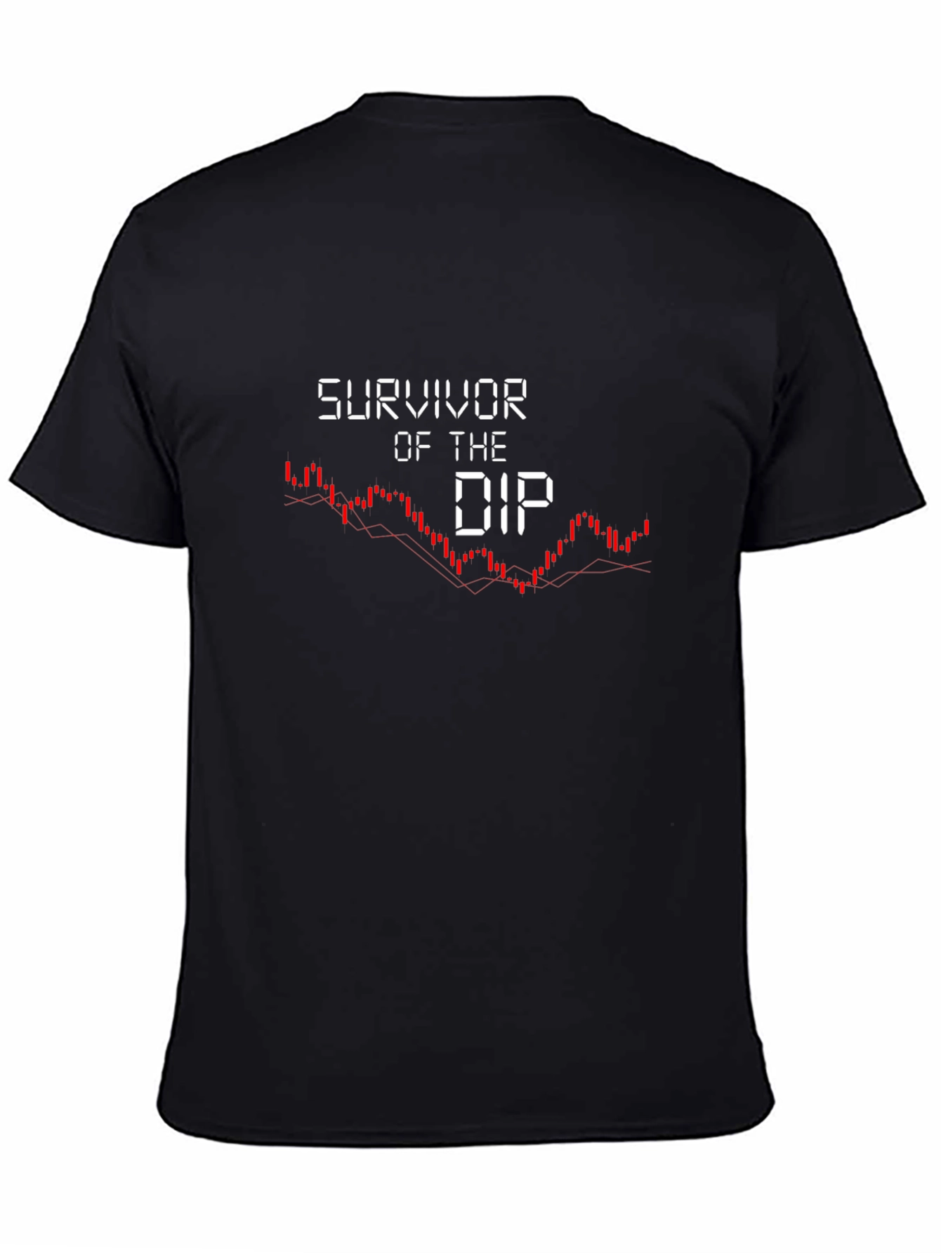 Survivor of the Dip Crypto Investor T-Shirt