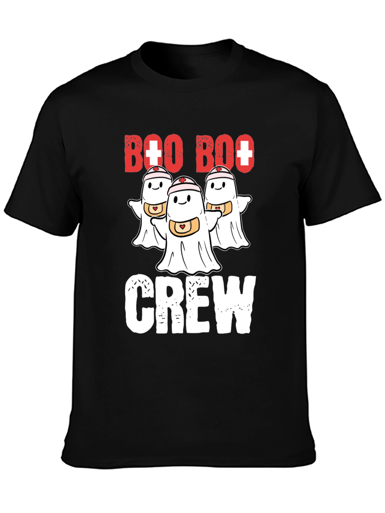 Boo Boo Crew Ghost Nurse T-Shirt
