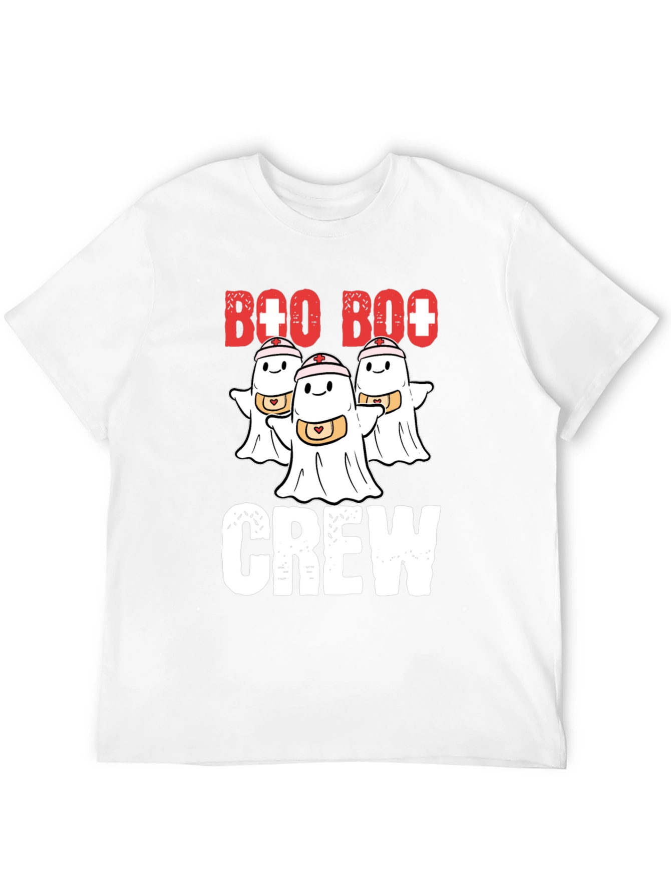 Boo Boo Crew Ghost Nurse T-Shirt