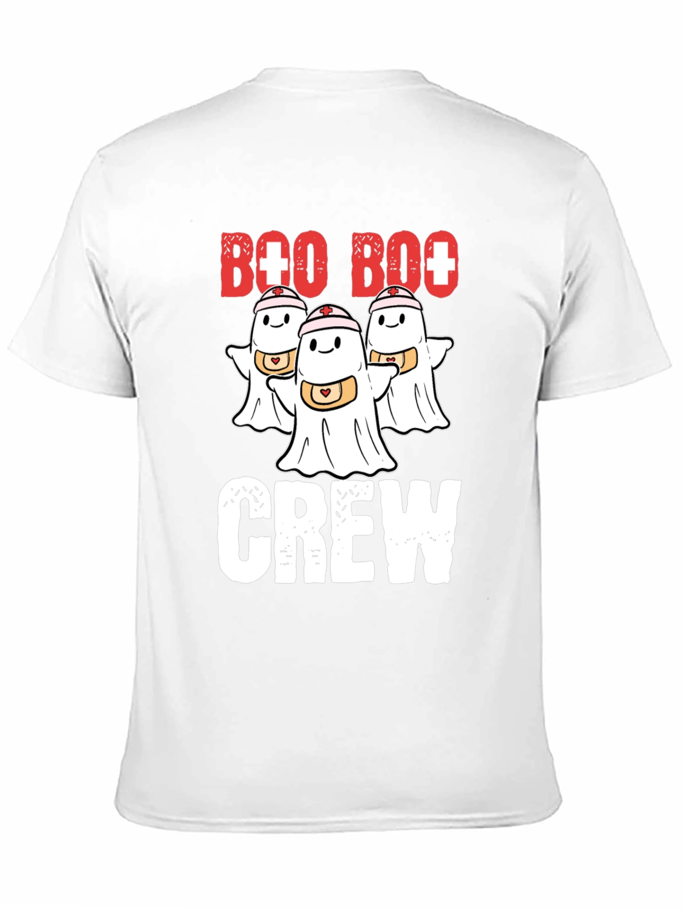Boo Boo Crew Ghost Nurse T-Shirt