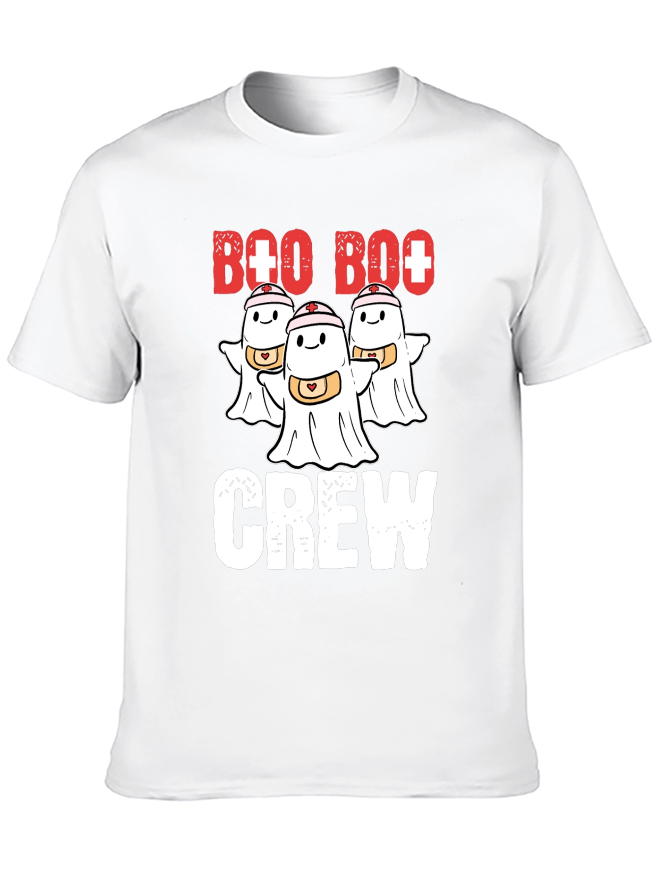 Boo Boo Crew Ghost Nurse T-Shirt
