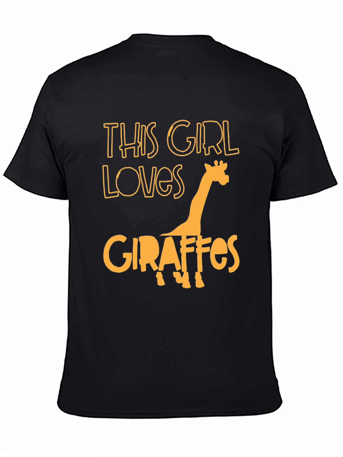 Giraffe Lover T-Shirt - This Girl Loves Giraffes