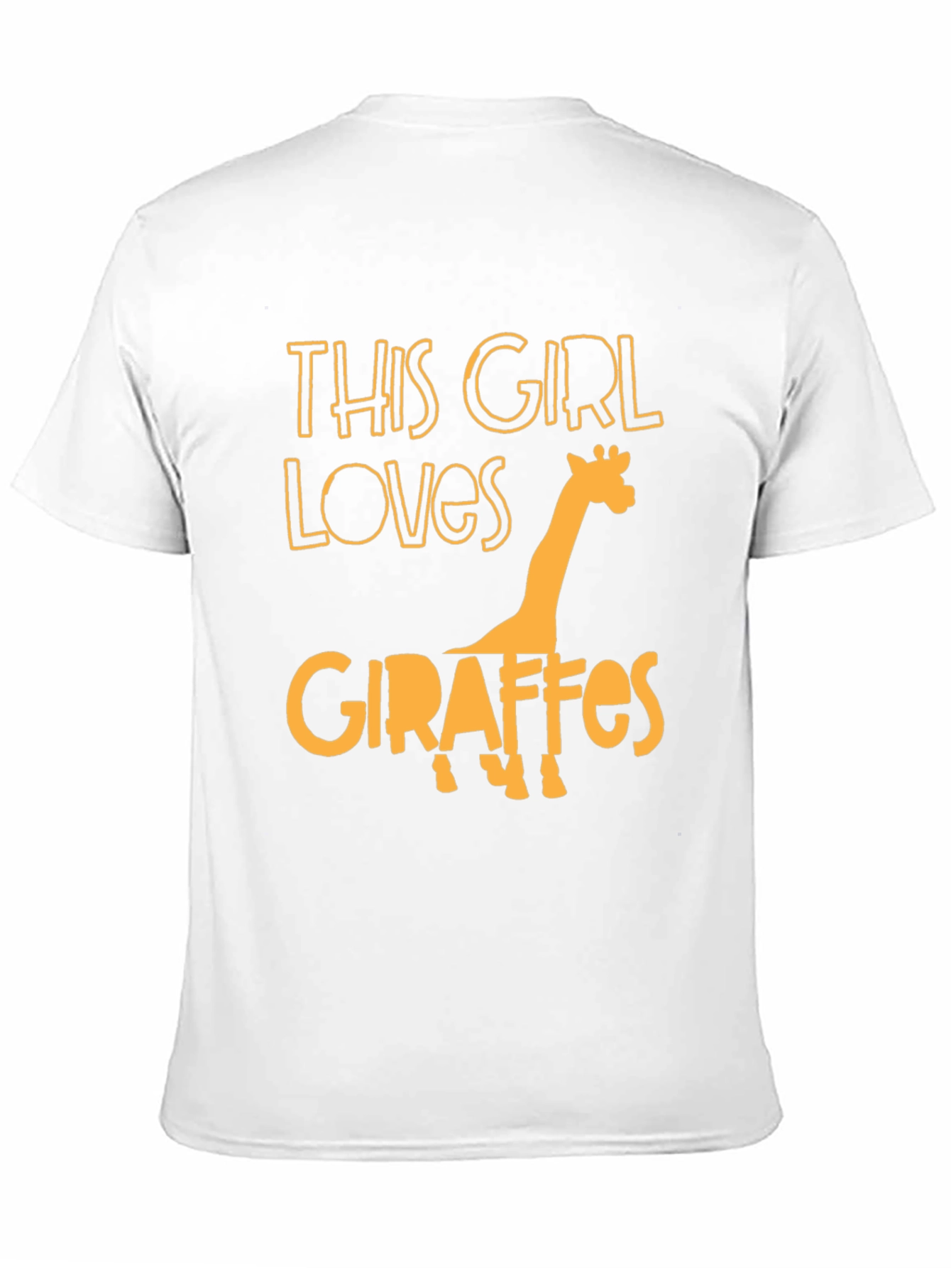Giraffe Lover T-Shirt - This Girl Loves Giraffes