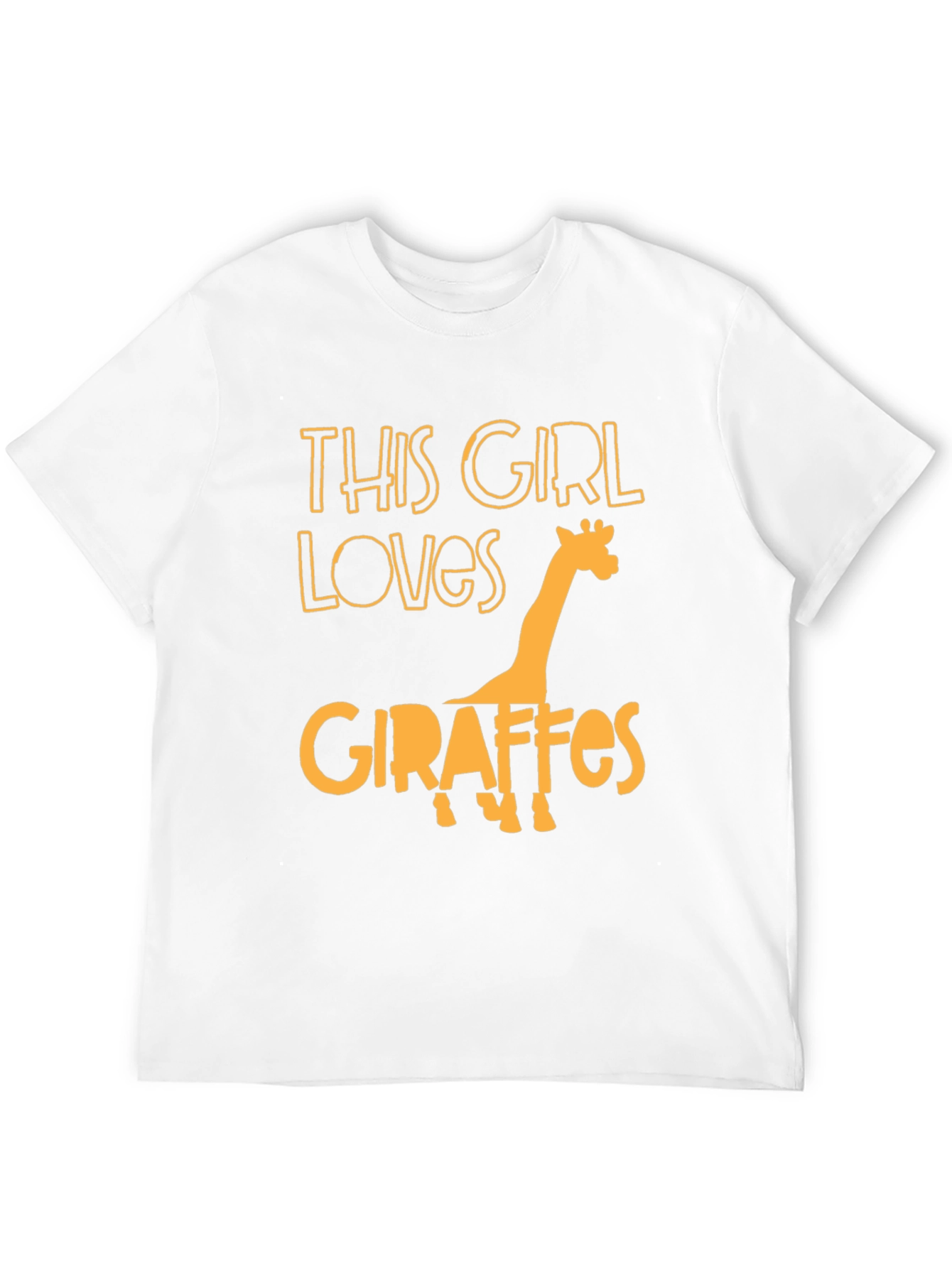 Giraffe Lover T-Shirt - This Girl Loves Giraffes