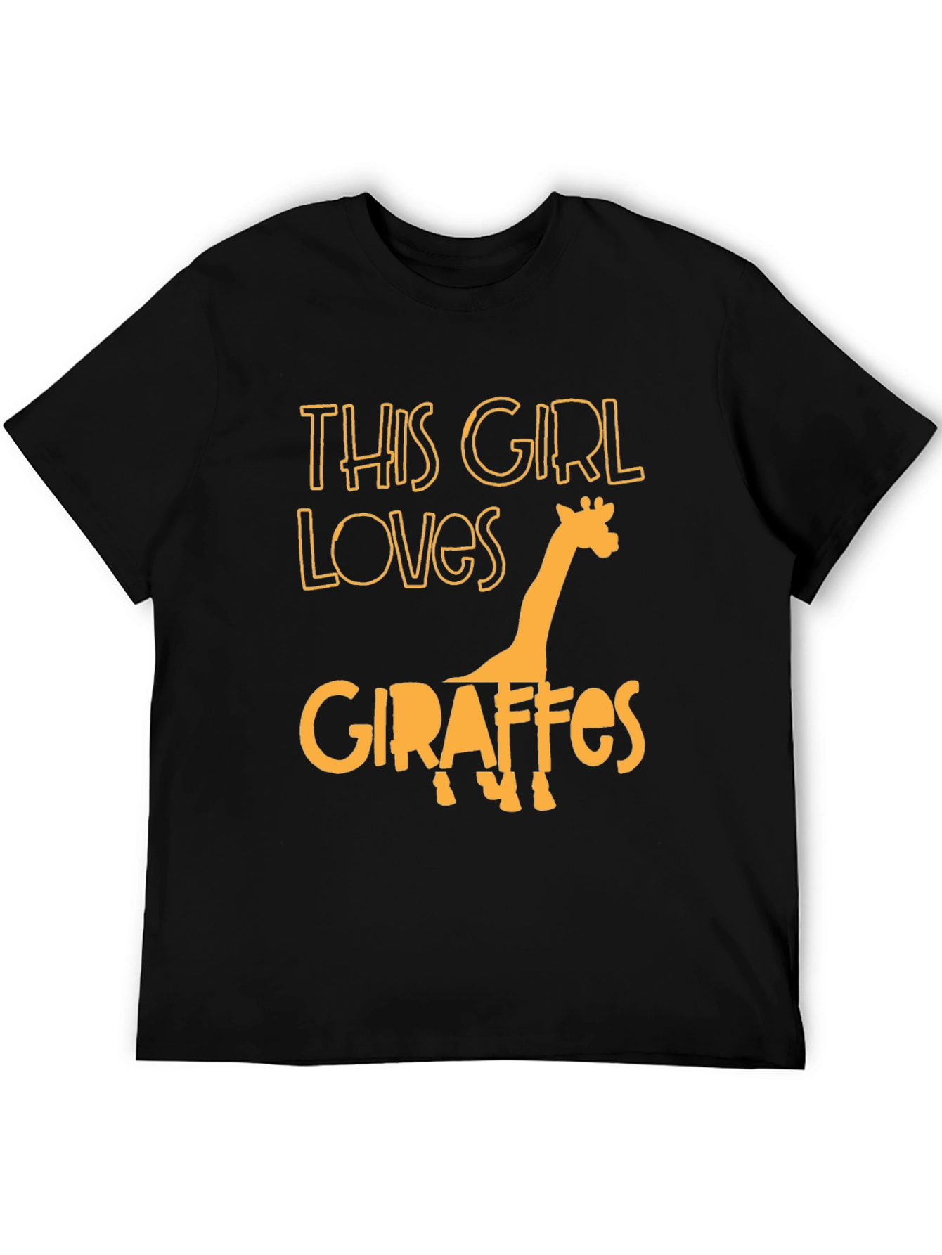 Giraffe Lover T-Shirt - This Girl Loves Giraffes