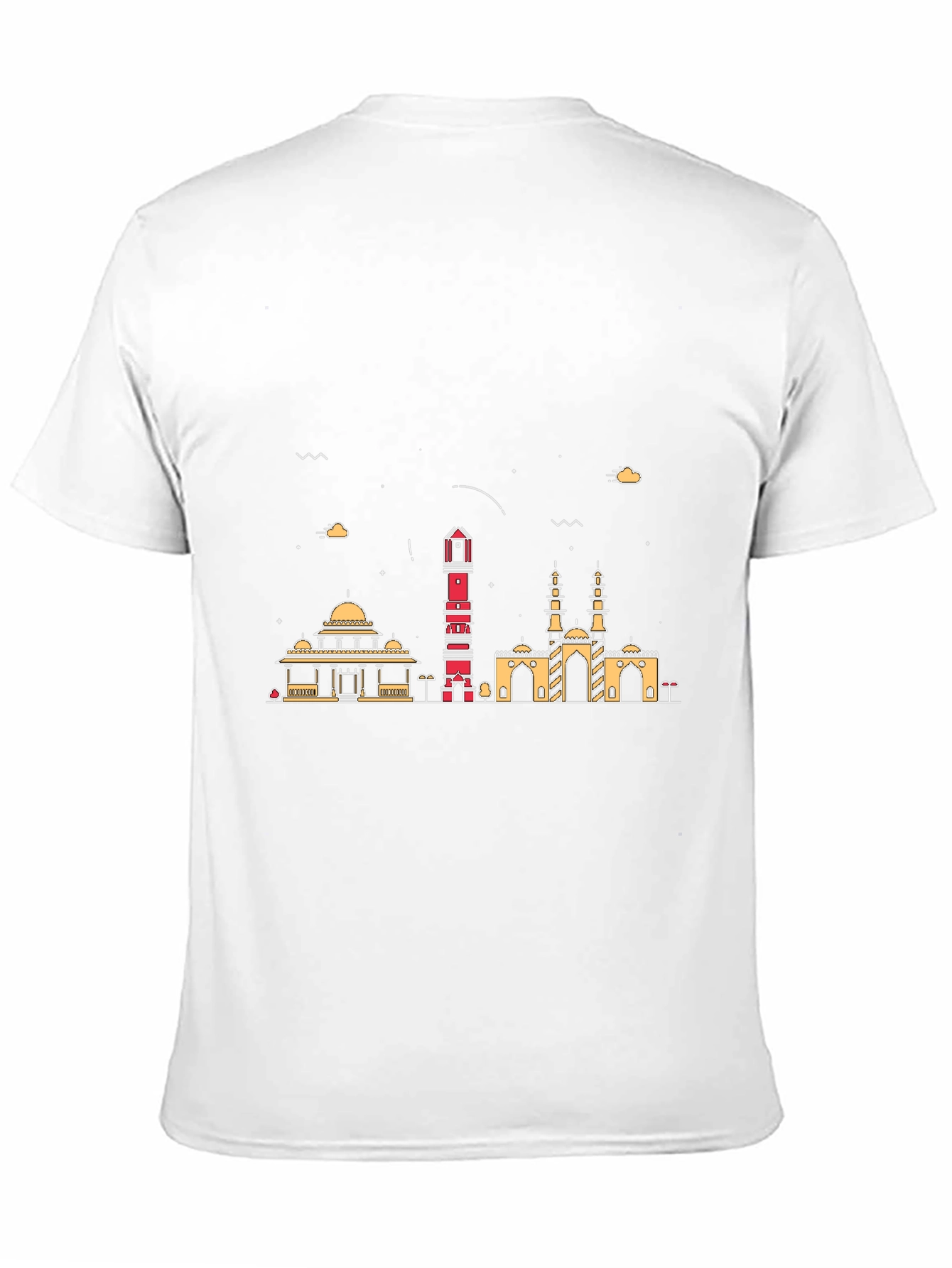 Cityscape Graphic Tee - Black Urban Style