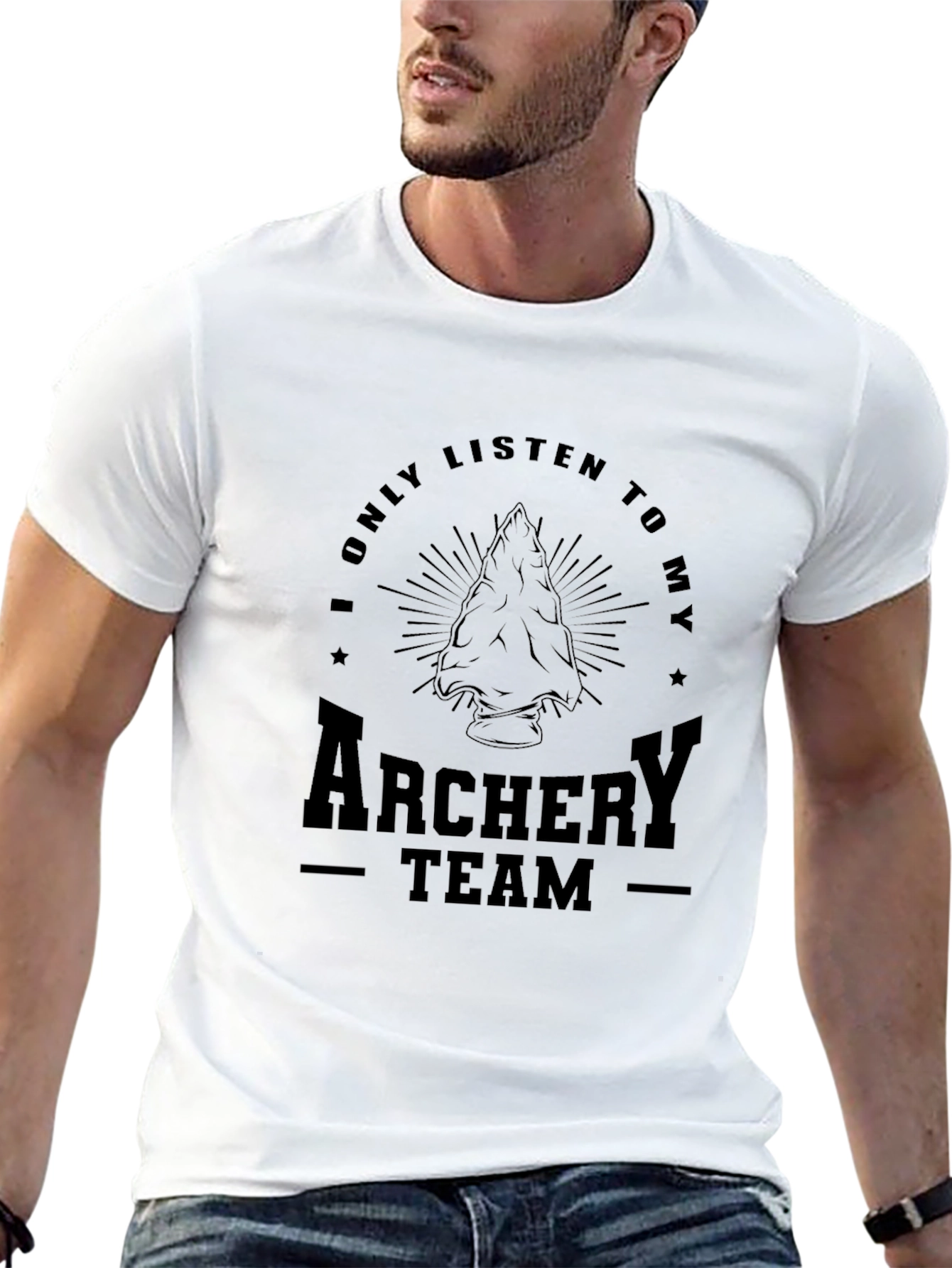 Archery Team T-Shirt - Arrowhead Design