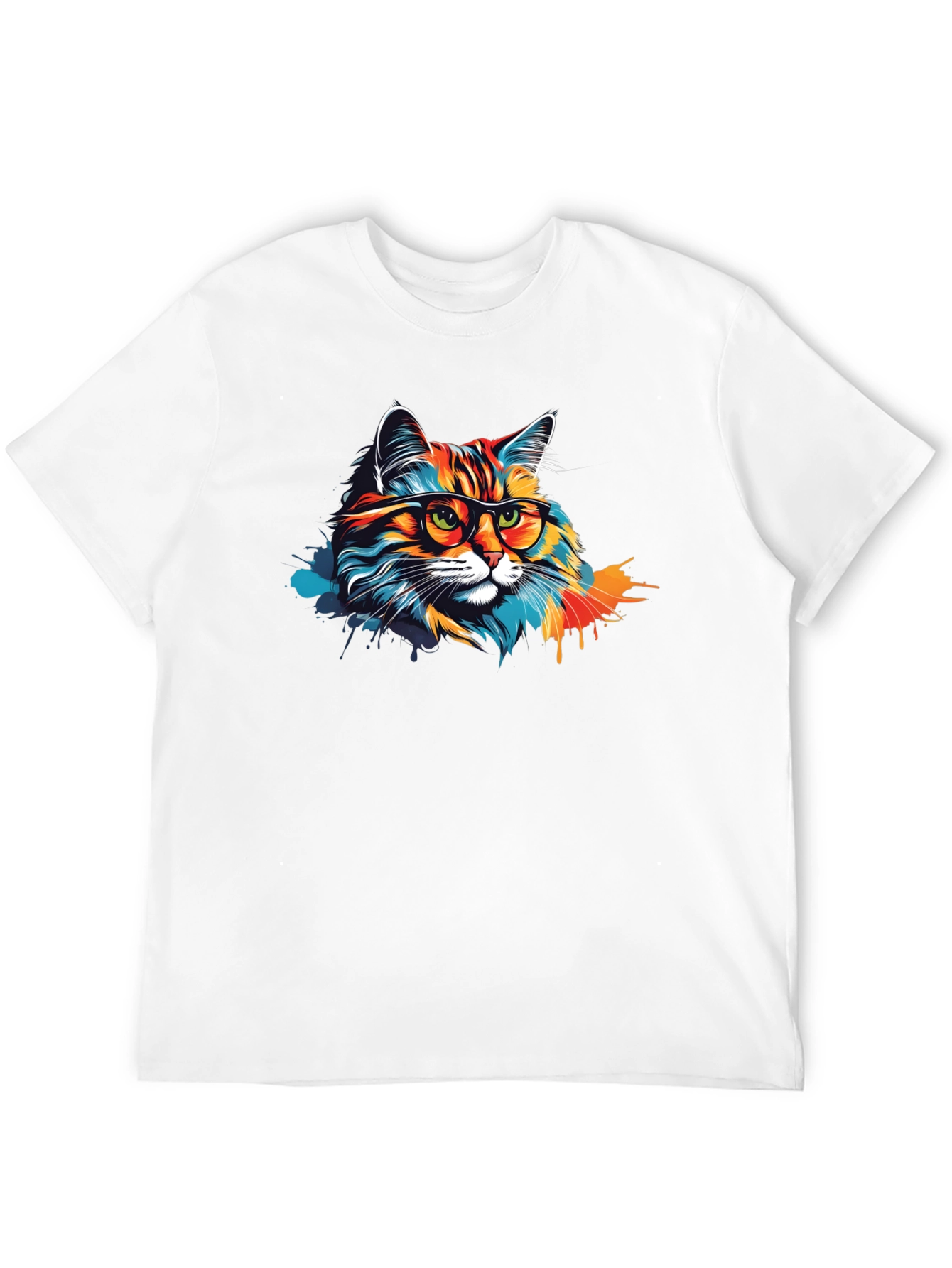 Cool Cat Graphic T-Shirt - Stylish & Unique
