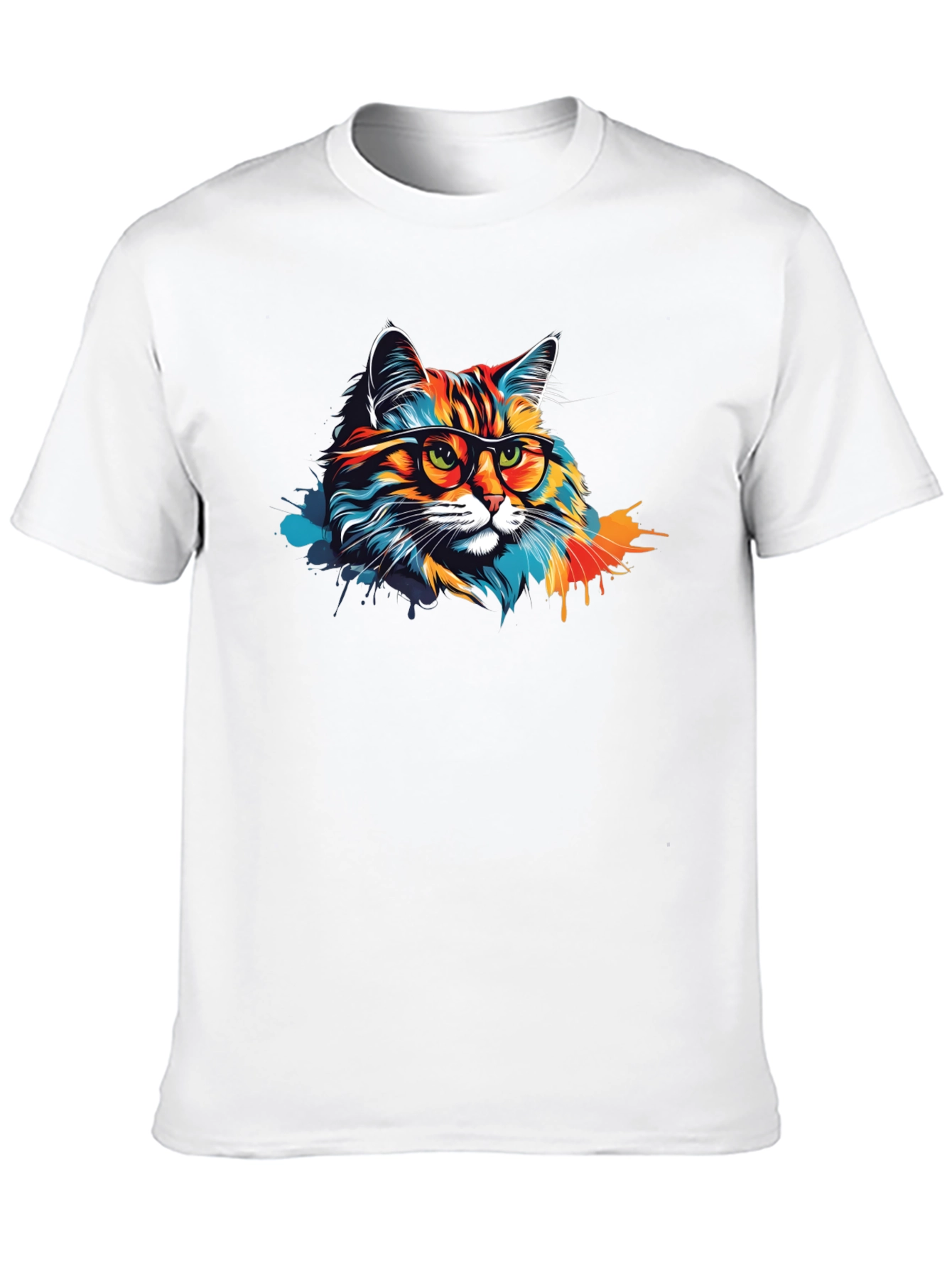 Cool Cat Graphic T-Shirt - Stylish & Unique