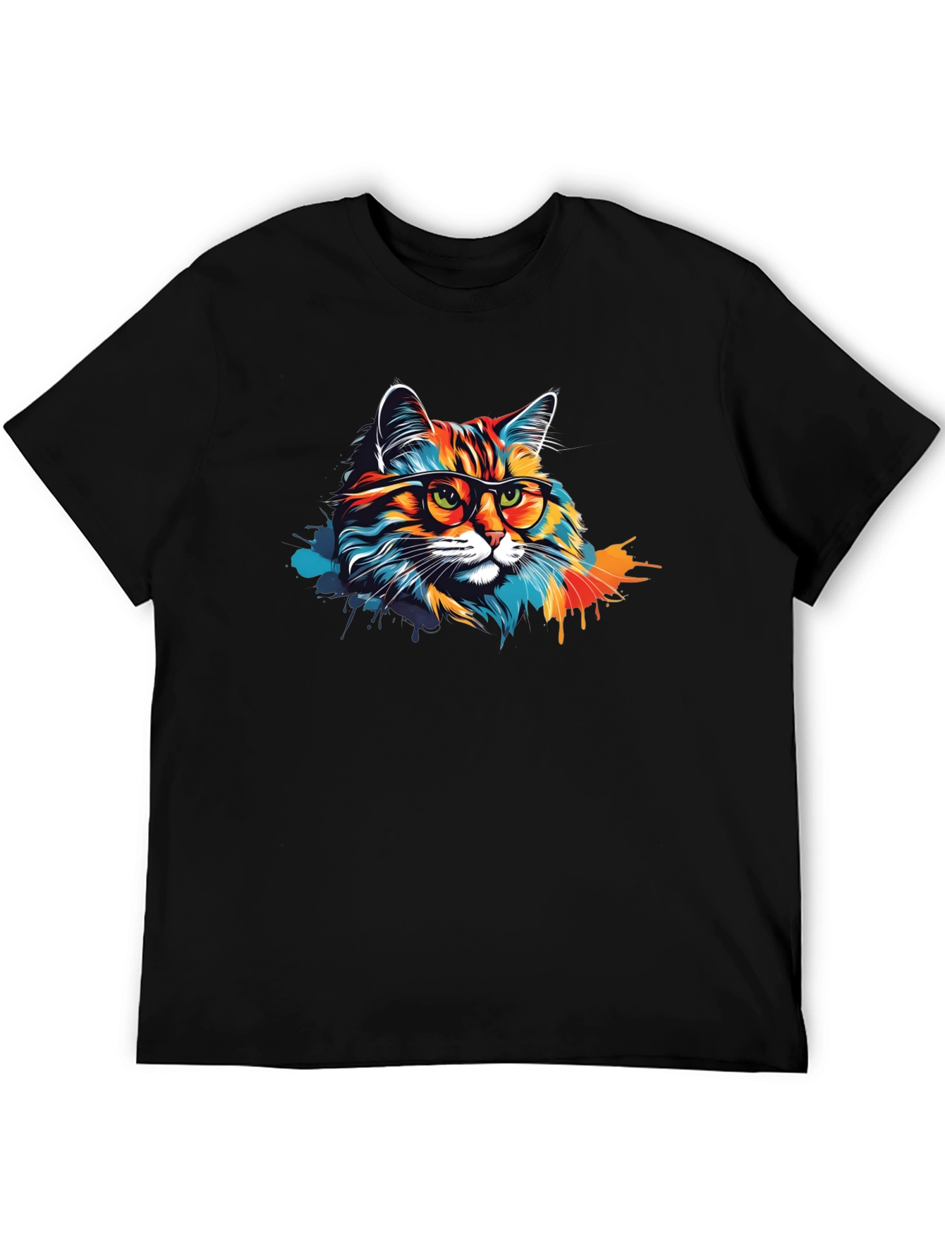 Cool Cat Graphic T-Shirt - Stylish & Unique