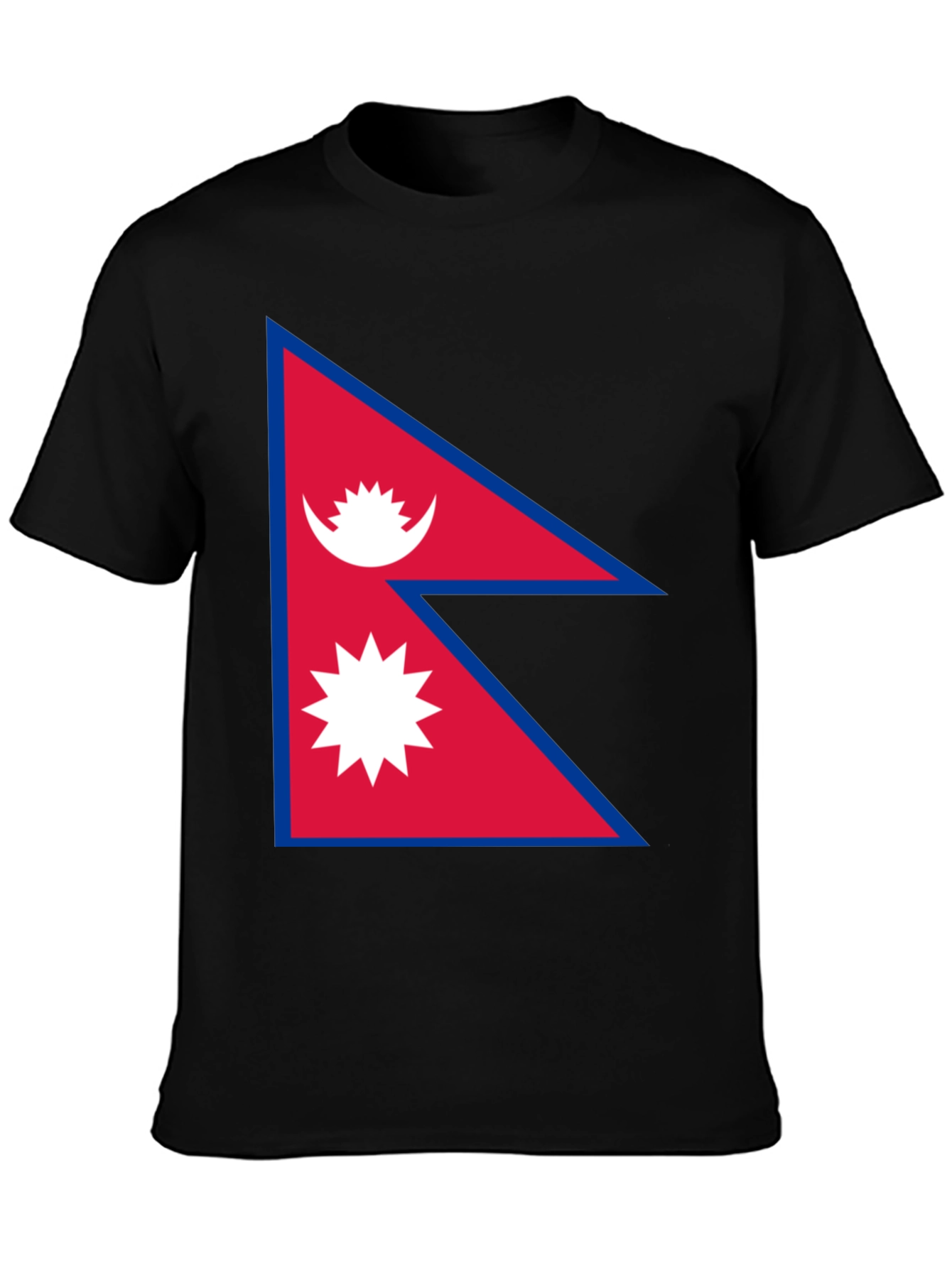 Nepal Flag T-Shirt - Graphic Tee