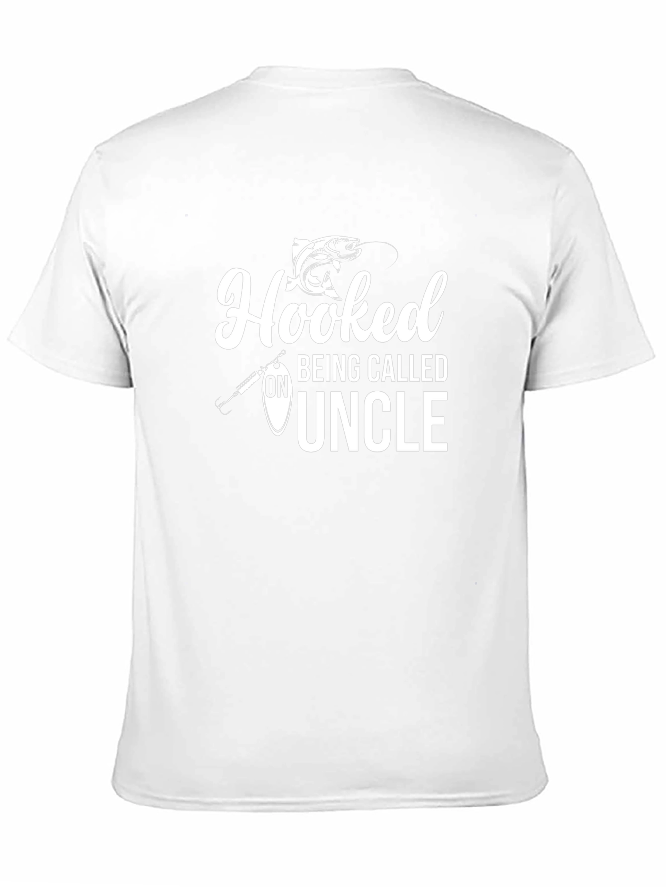 Hooked on Being Called Uncle - Fishing T-Shirt
