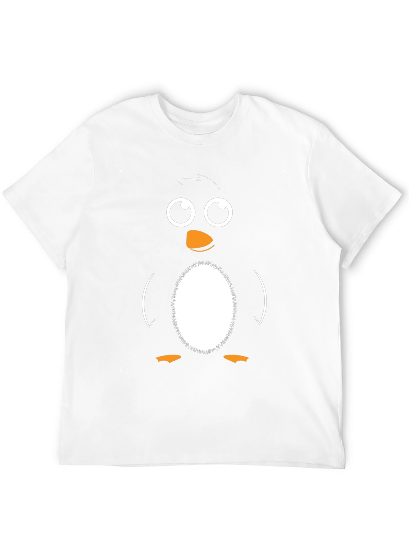 Penguin Graphic Tee - Black Cotton Blend