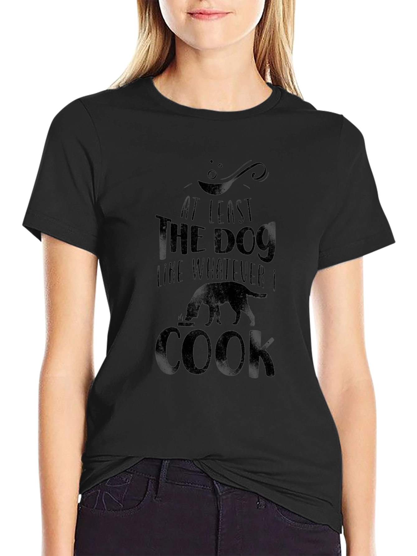 Dog Lovers Cook T-Shirt - Humorous Design