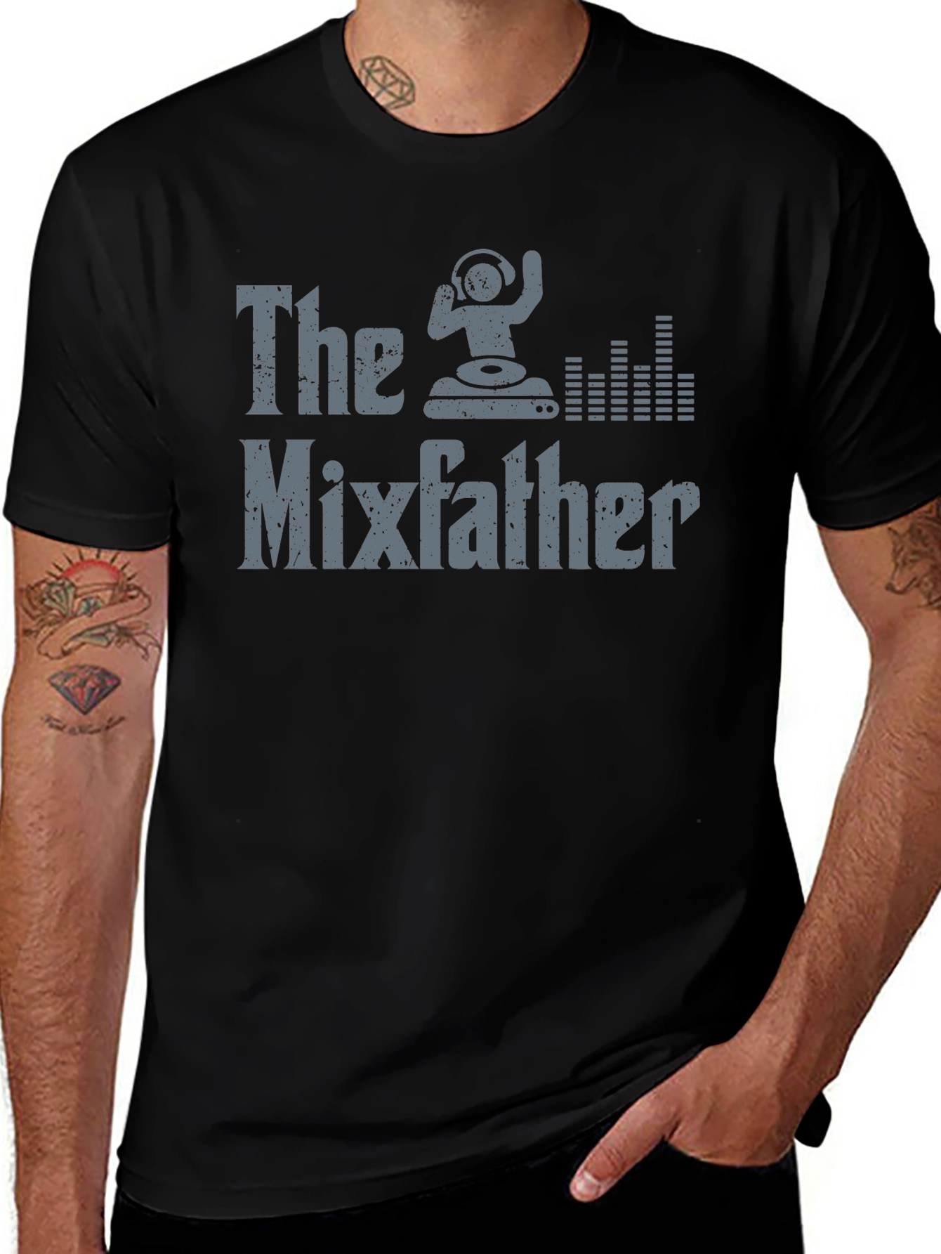 The Mixfather T-Shirt - DJ Music Lover Tee