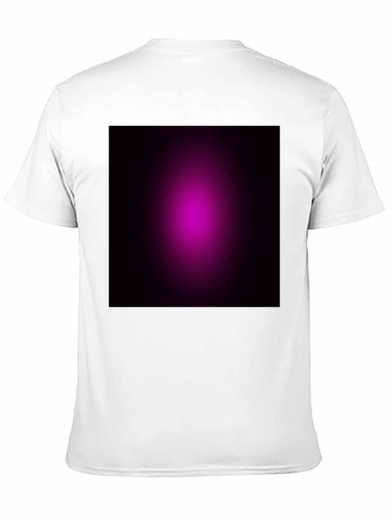 Gradient Graphic Black Tee - Soft & Stylish