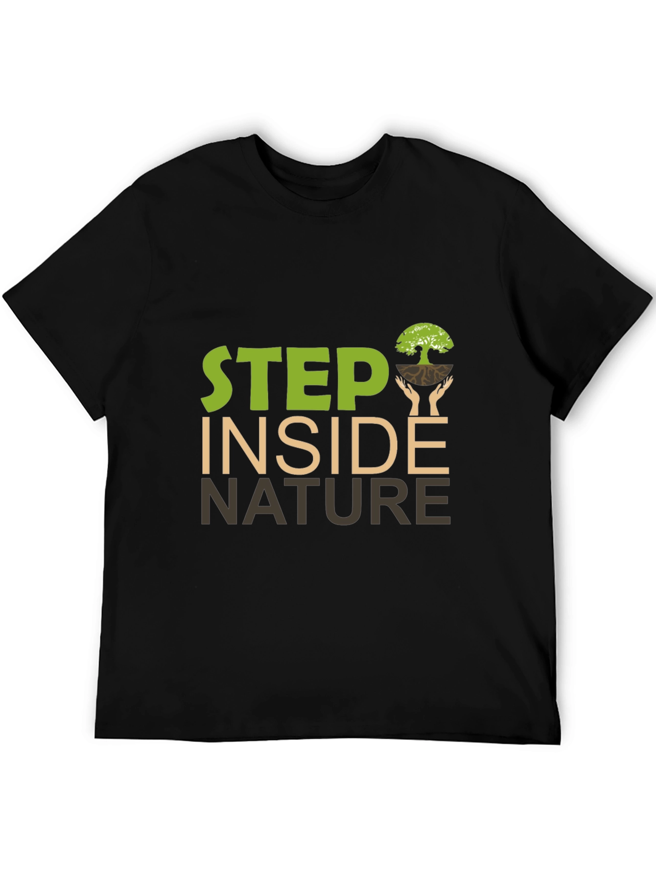 Step Inside Nature Graphic T-Shirt