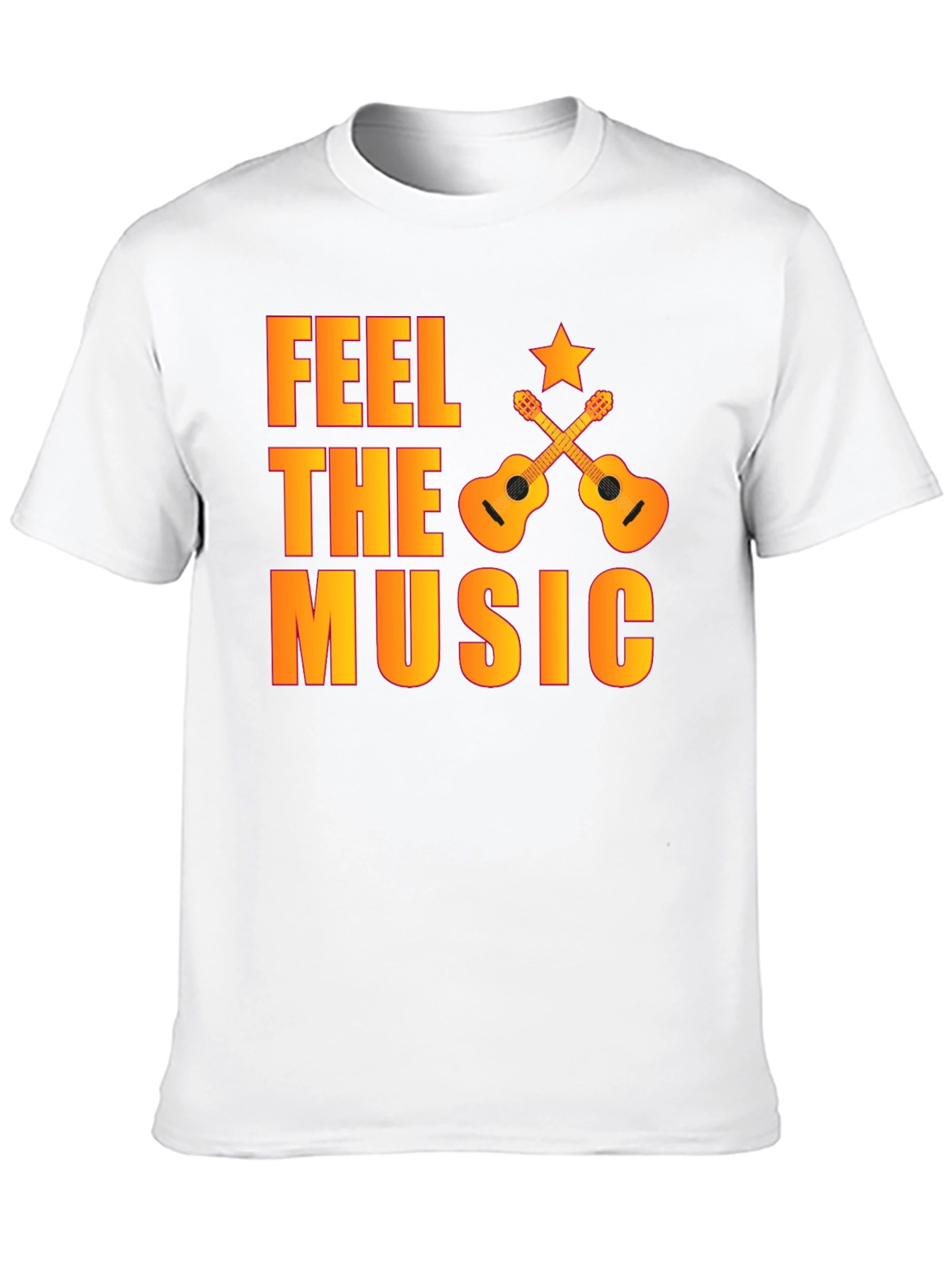 Feel The Music Graphic T-Shirt