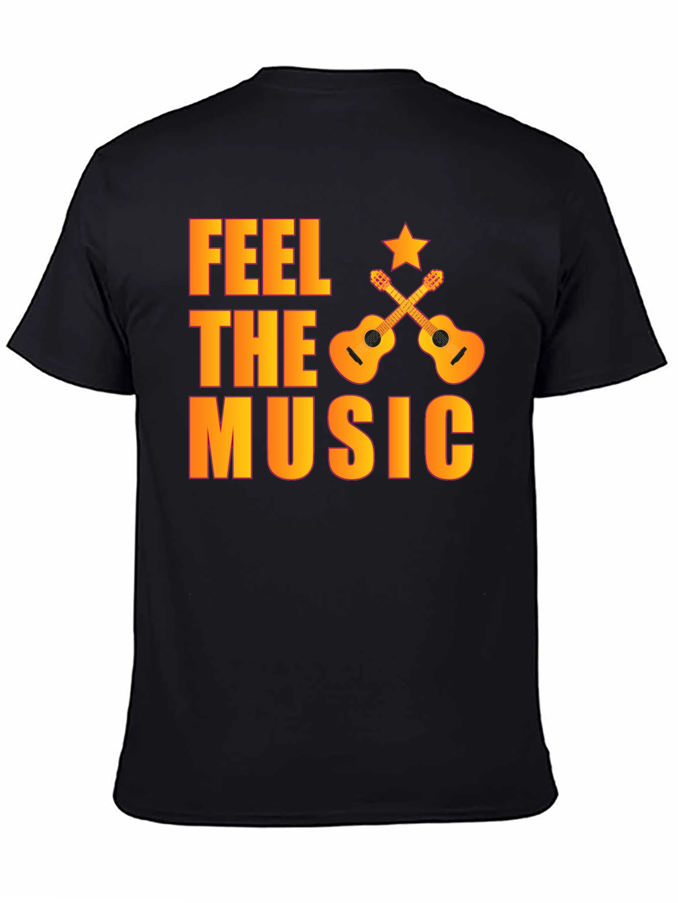 Feel The Music Graphic T-Shirt
