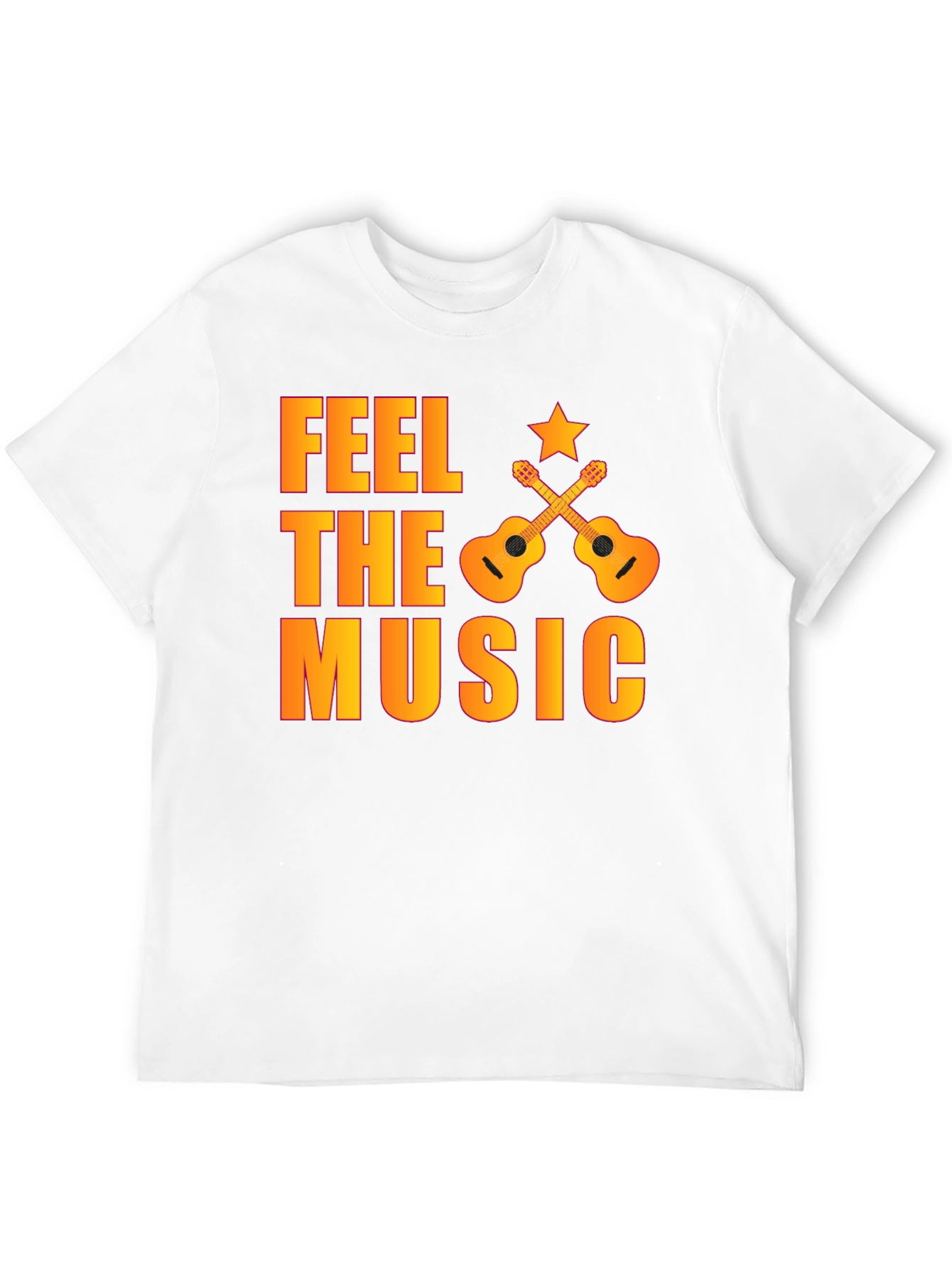 Feel The Music Graphic T-Shirt