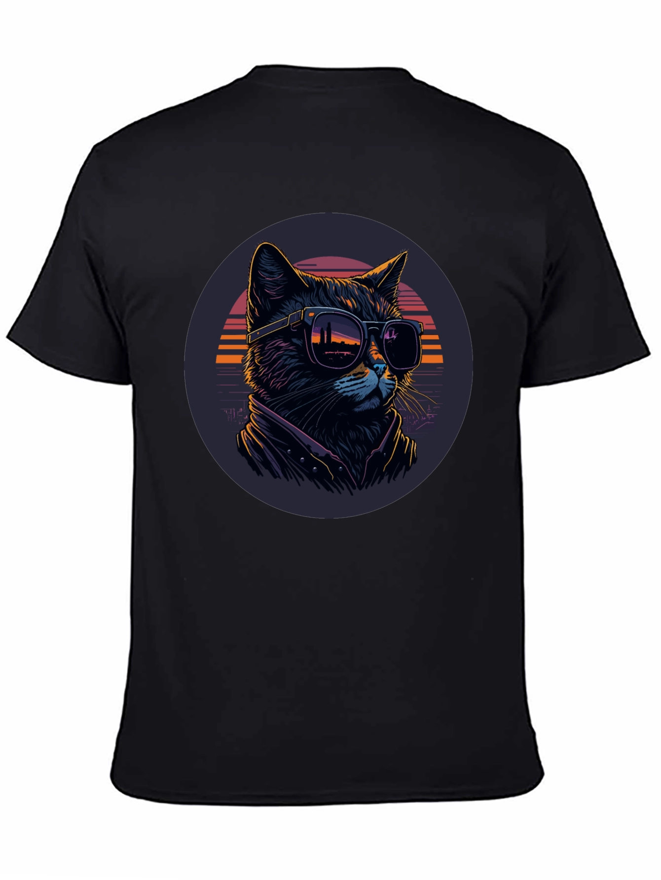 Cool Cat T-Shirt - Retro Style