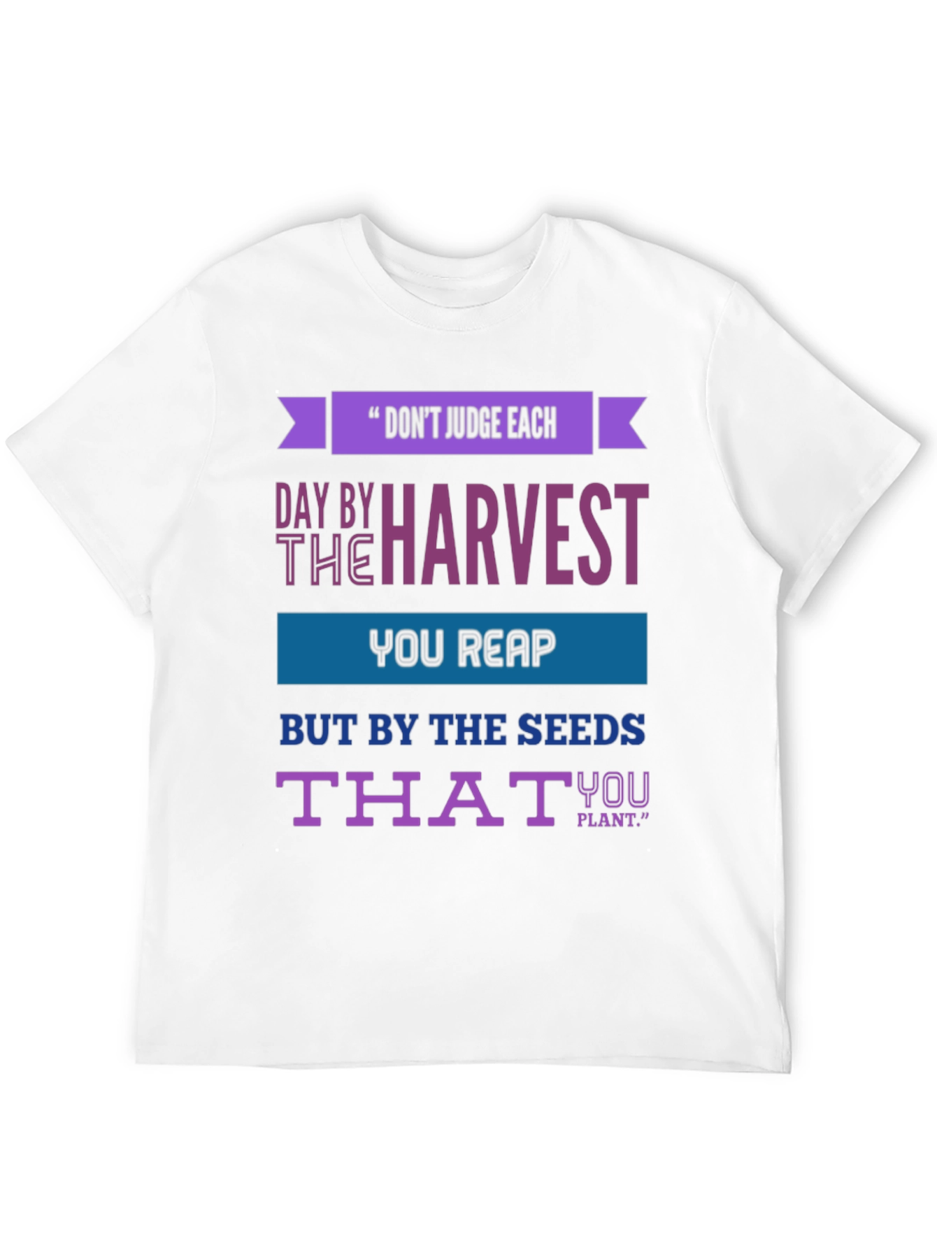 Inspirational Harvest Seeds Graphic T-Shirt