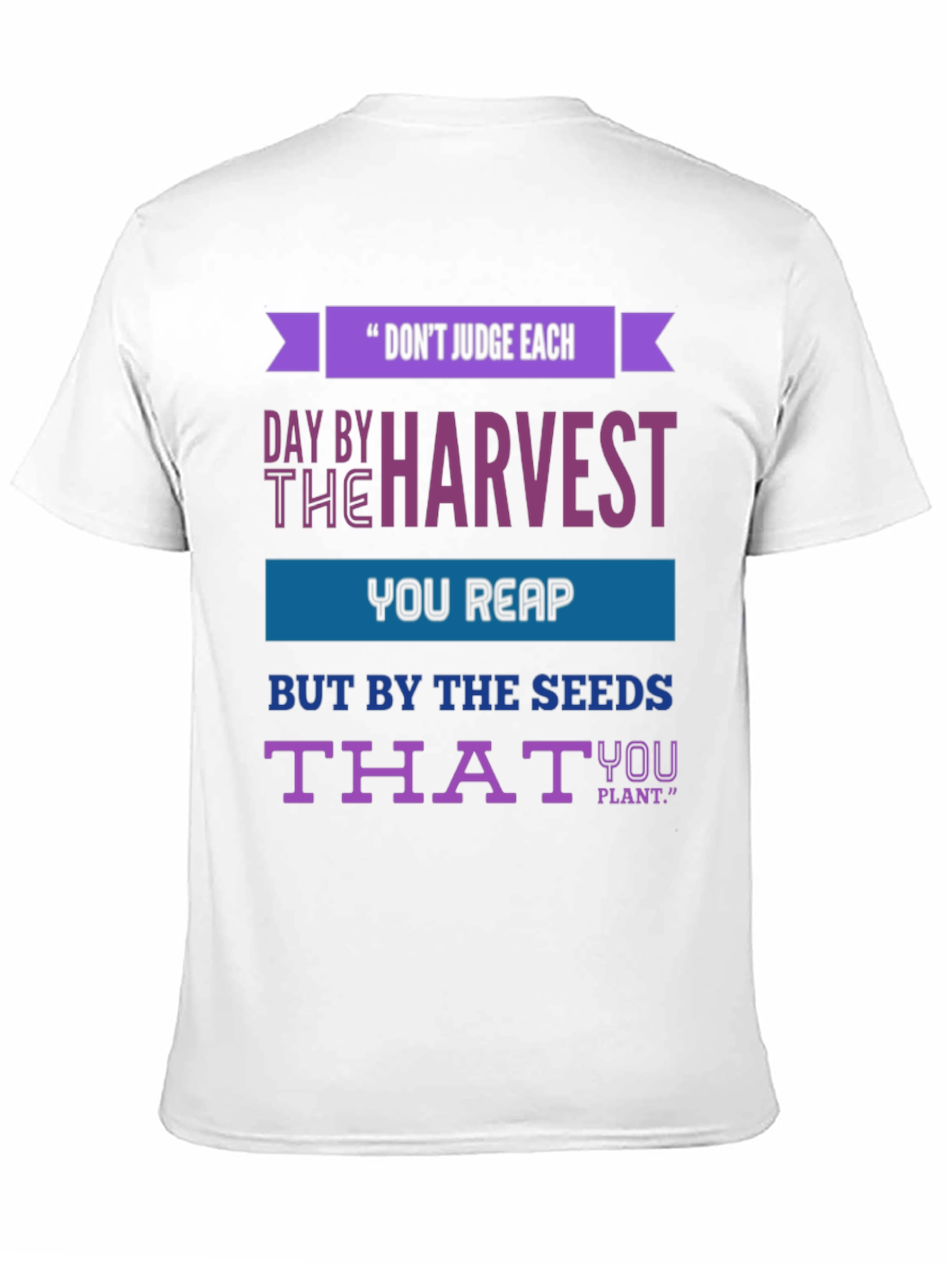 Inspirational Harvest Seeds Graphic T-Shirt