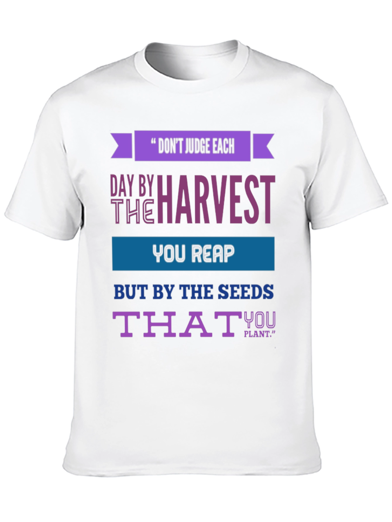 Inspirational Harvest Seeds Graphic T-Shirt