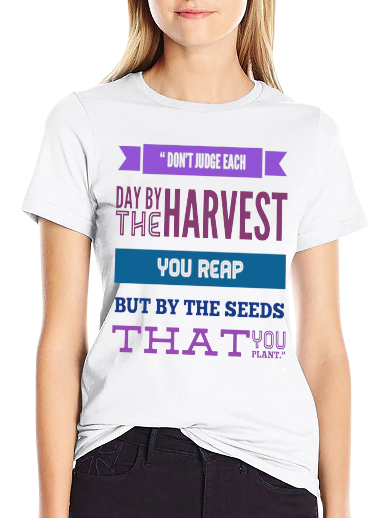 Inspirational Harvest Seeds Graphic T-Shirt