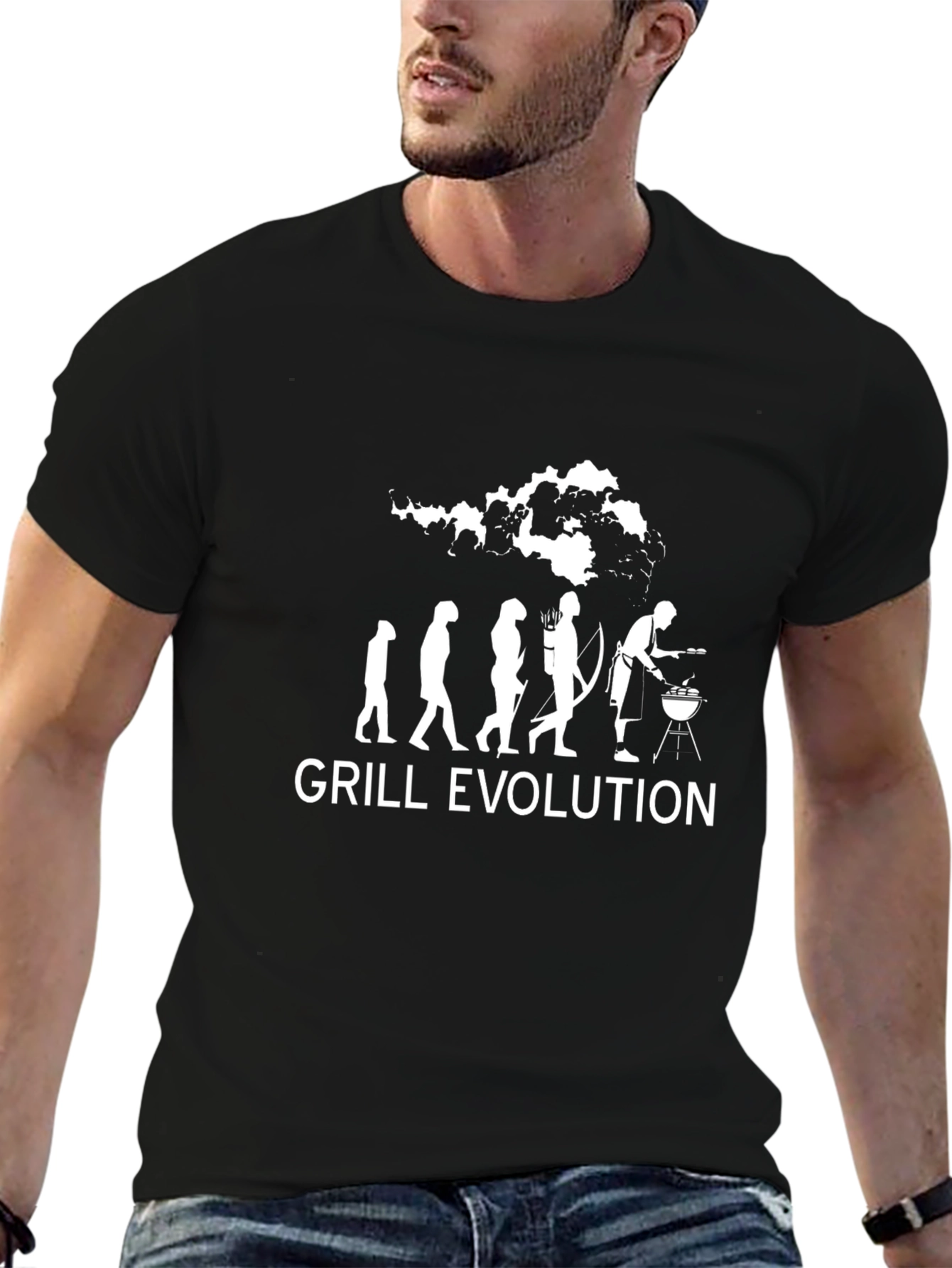 Grill Evolution T-Shirt - Funny BBQ Apparel