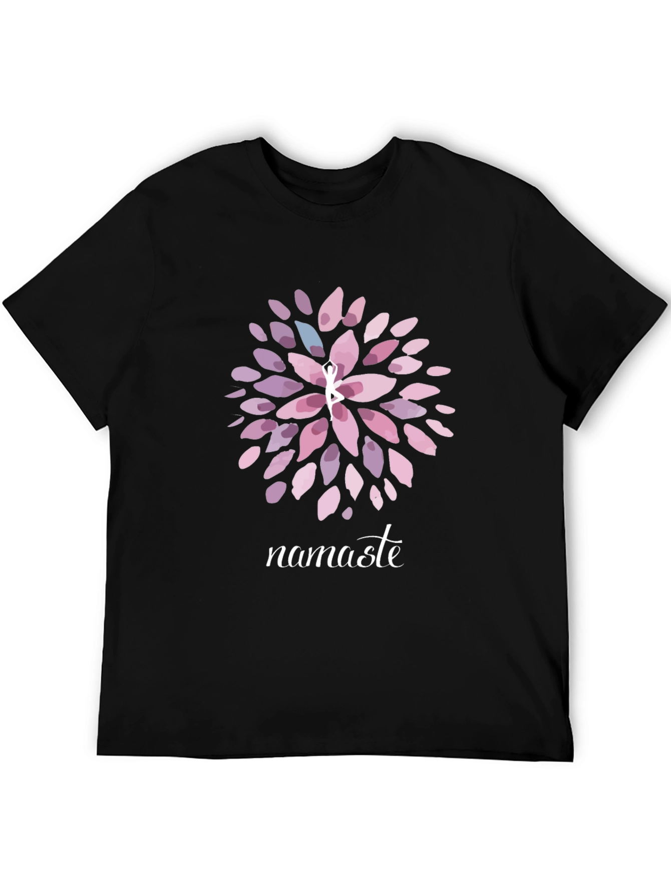 Namaste Yoga T-Shirt - Meditative Graphic Tee