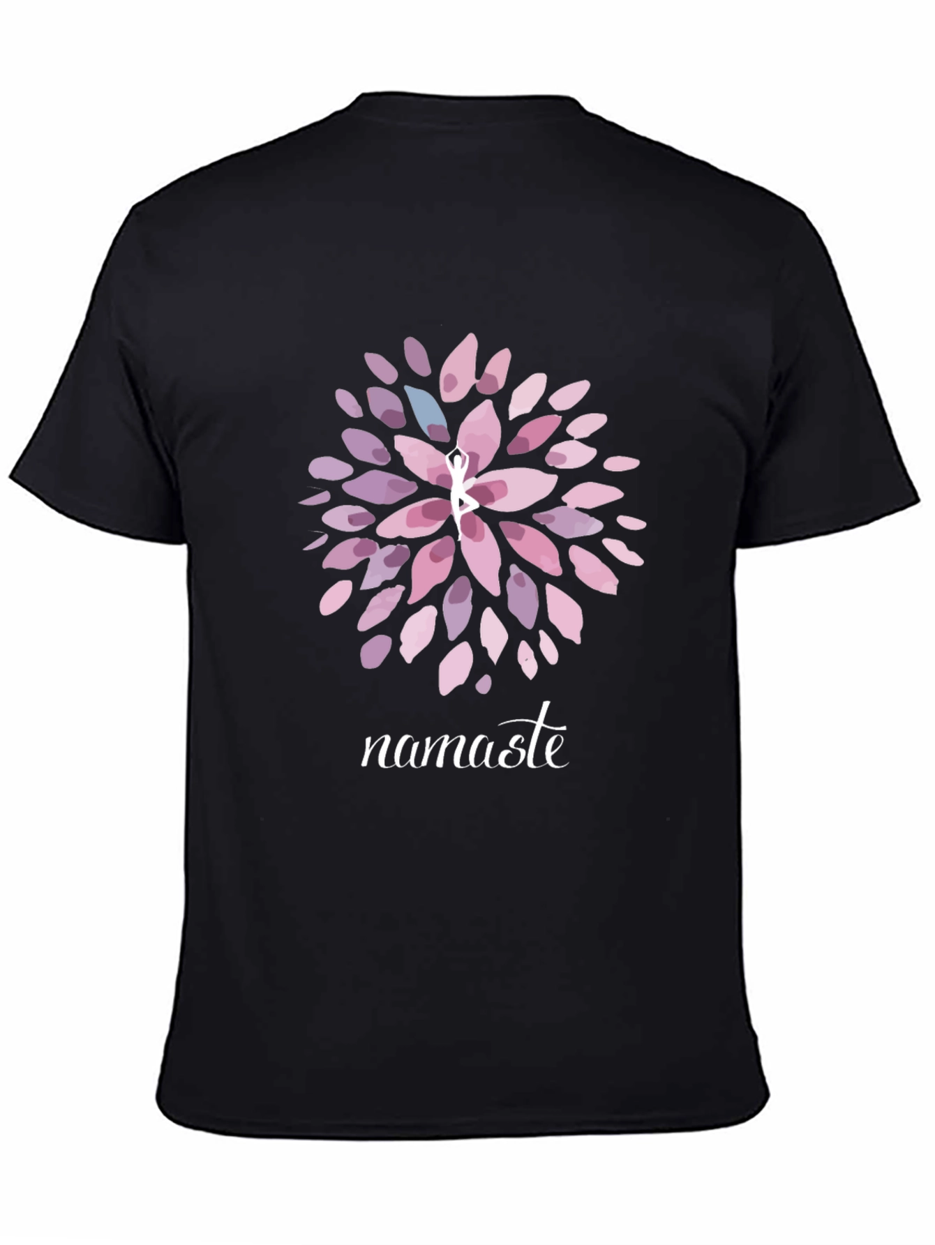 Namaste Yoga T-Shirt - Meditative Graphic Tee